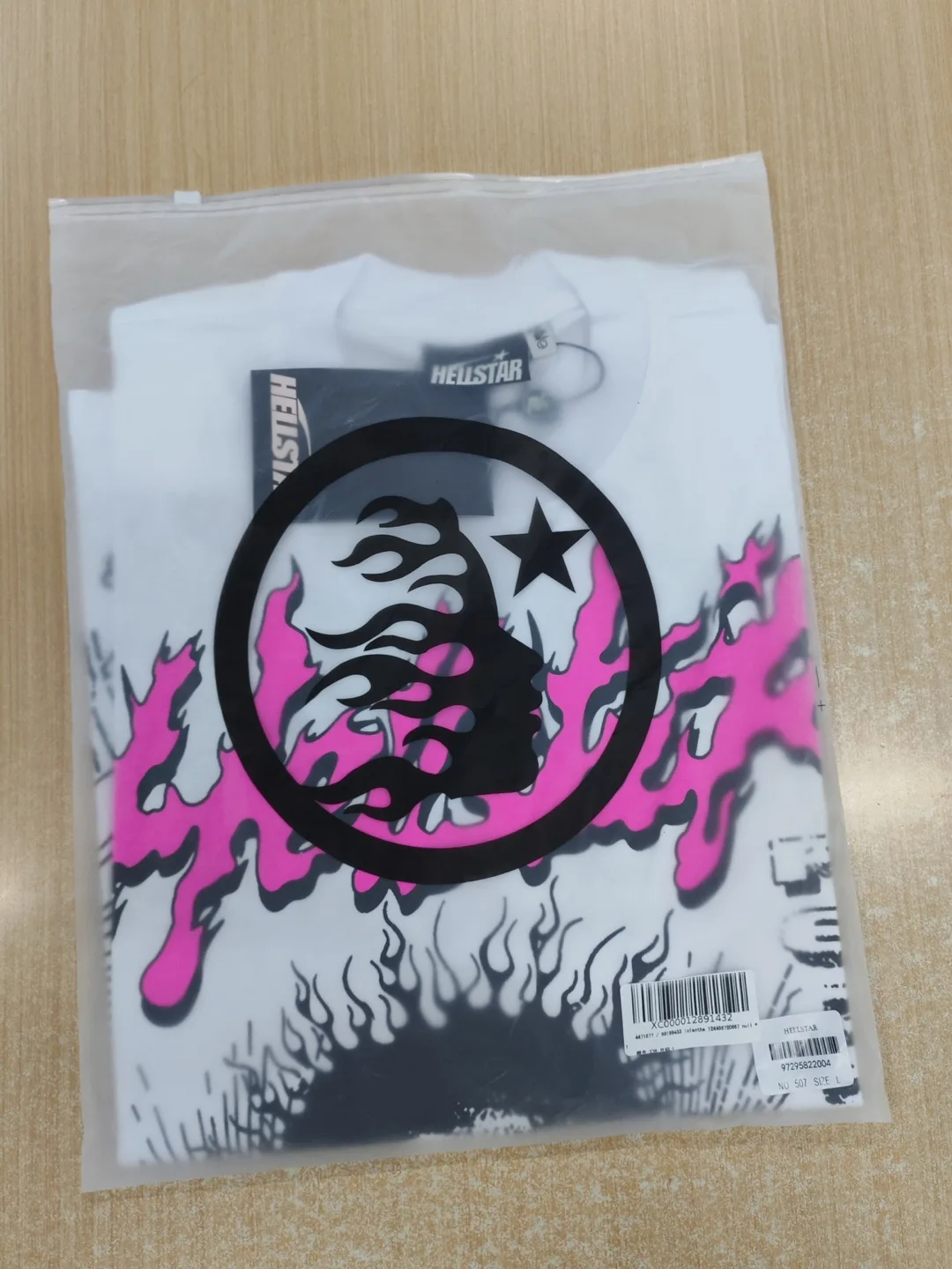 Hellstar “Is This What Heaven Sounds Like?” Tee – White/Pink image indicator(3)