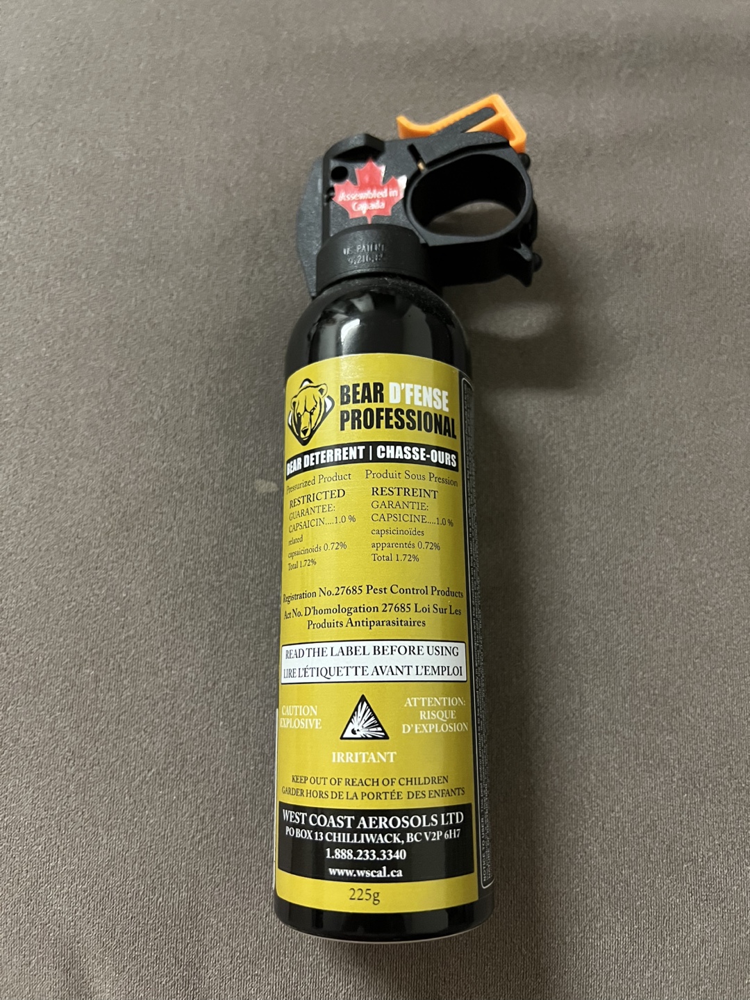 Bear Deterrent Professional - 225g - photo 2