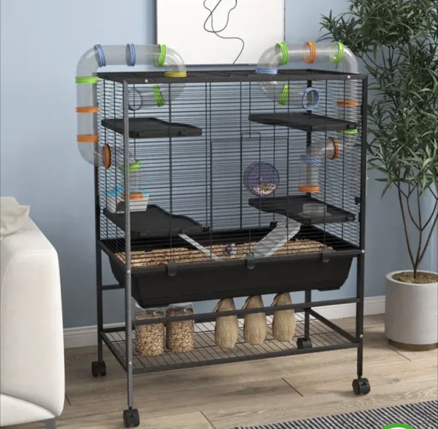 Hamster Cage with Accessories