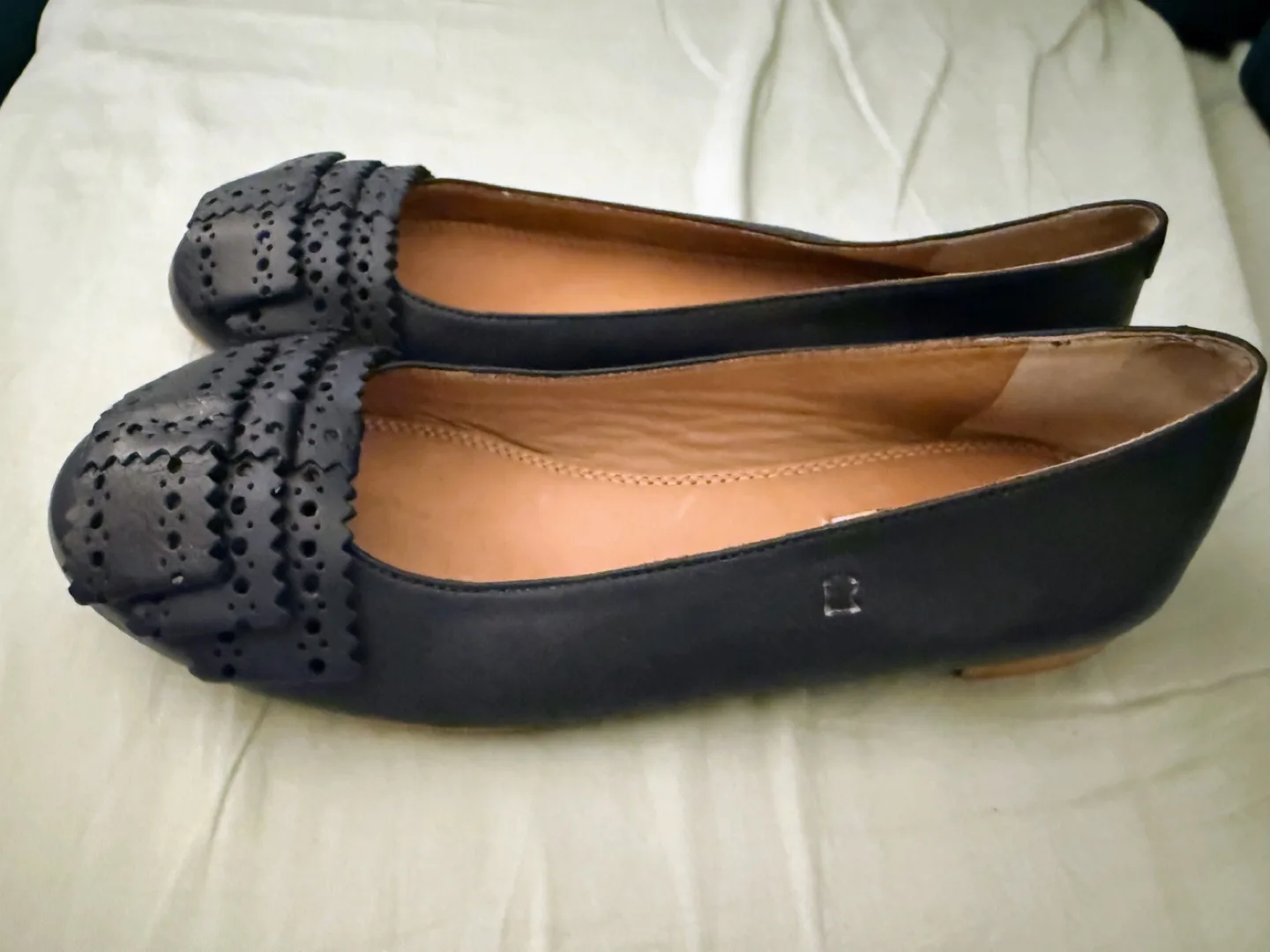 Fratelli Rossetti Black Leather Flats image indicator(2)