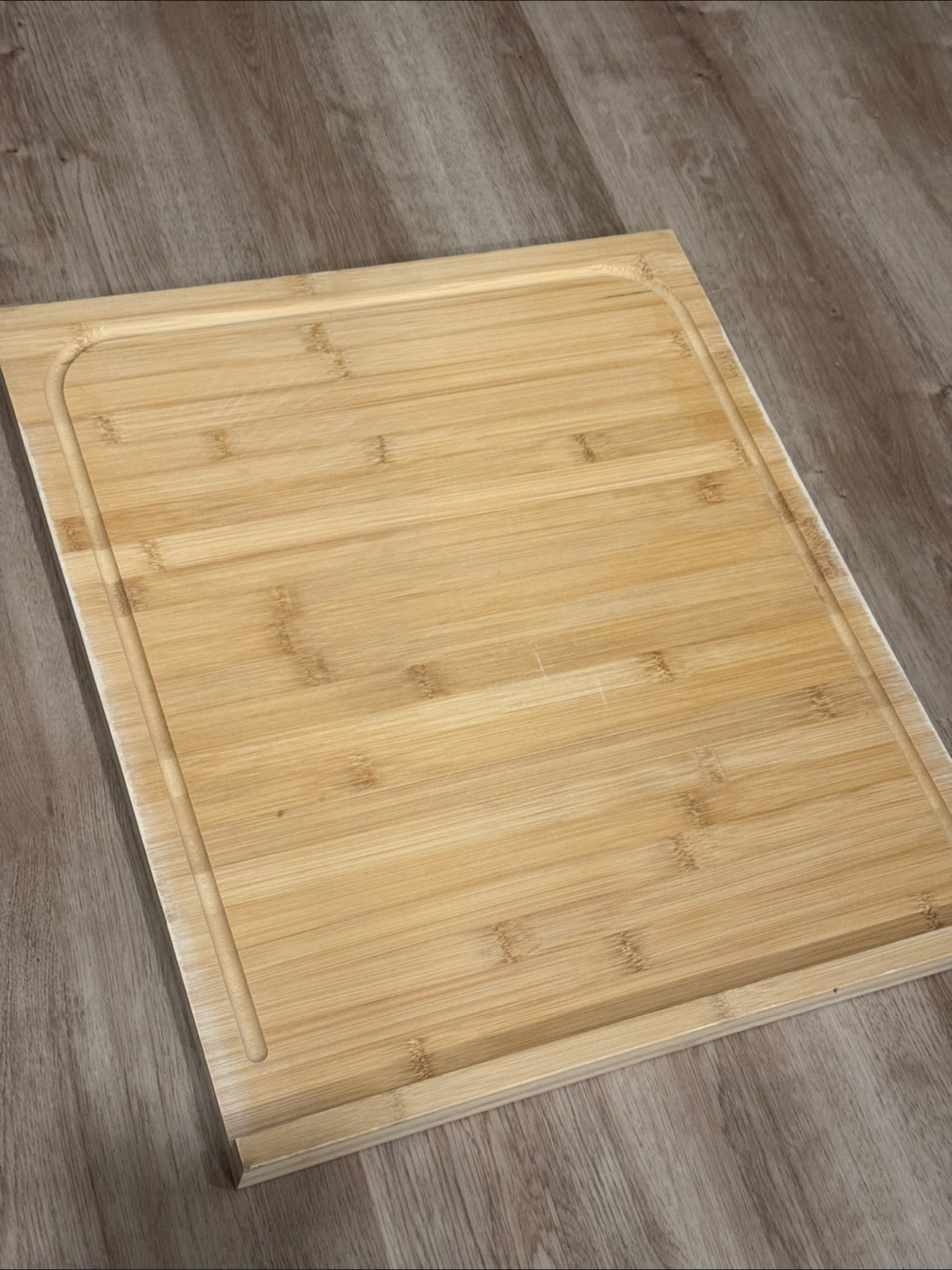 Farberware Bamboo Cutting Board with Knives - photo 3