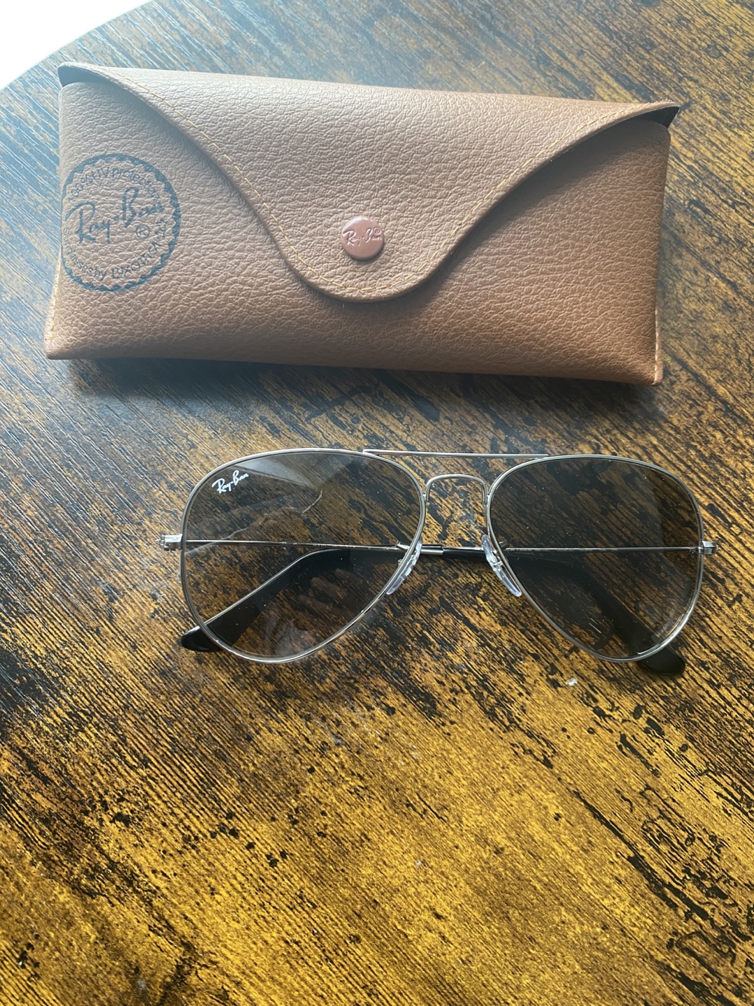 Ray-Ban Aviator Sunglasses with Case - photo 2
