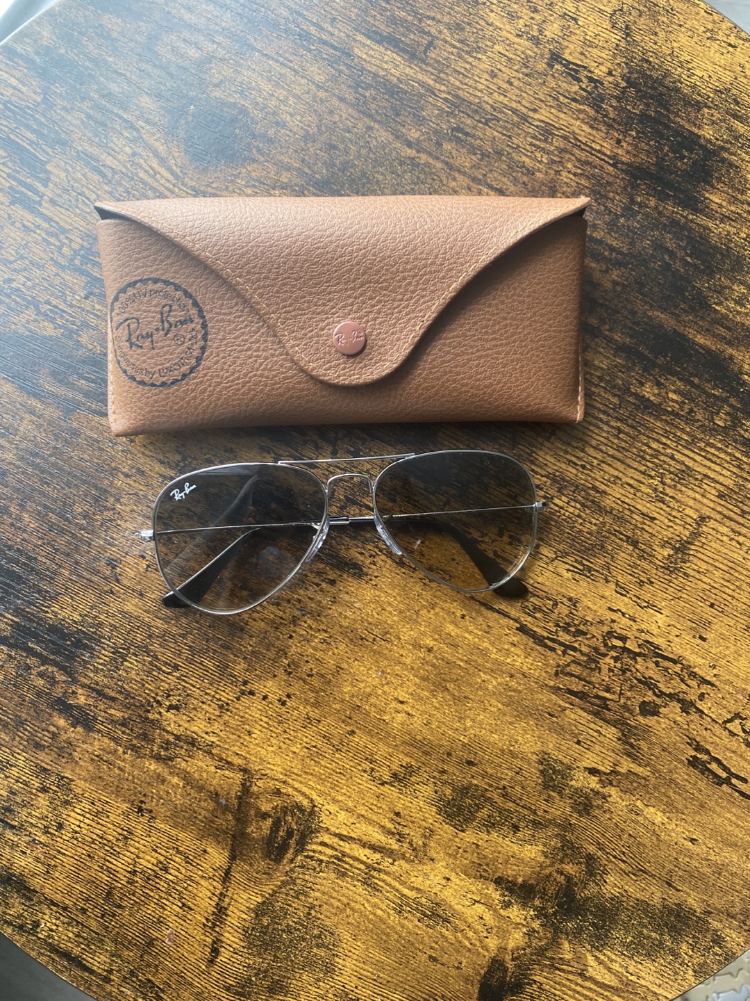 Ray-Ban Aviator Sunglasses with Case - photo 3