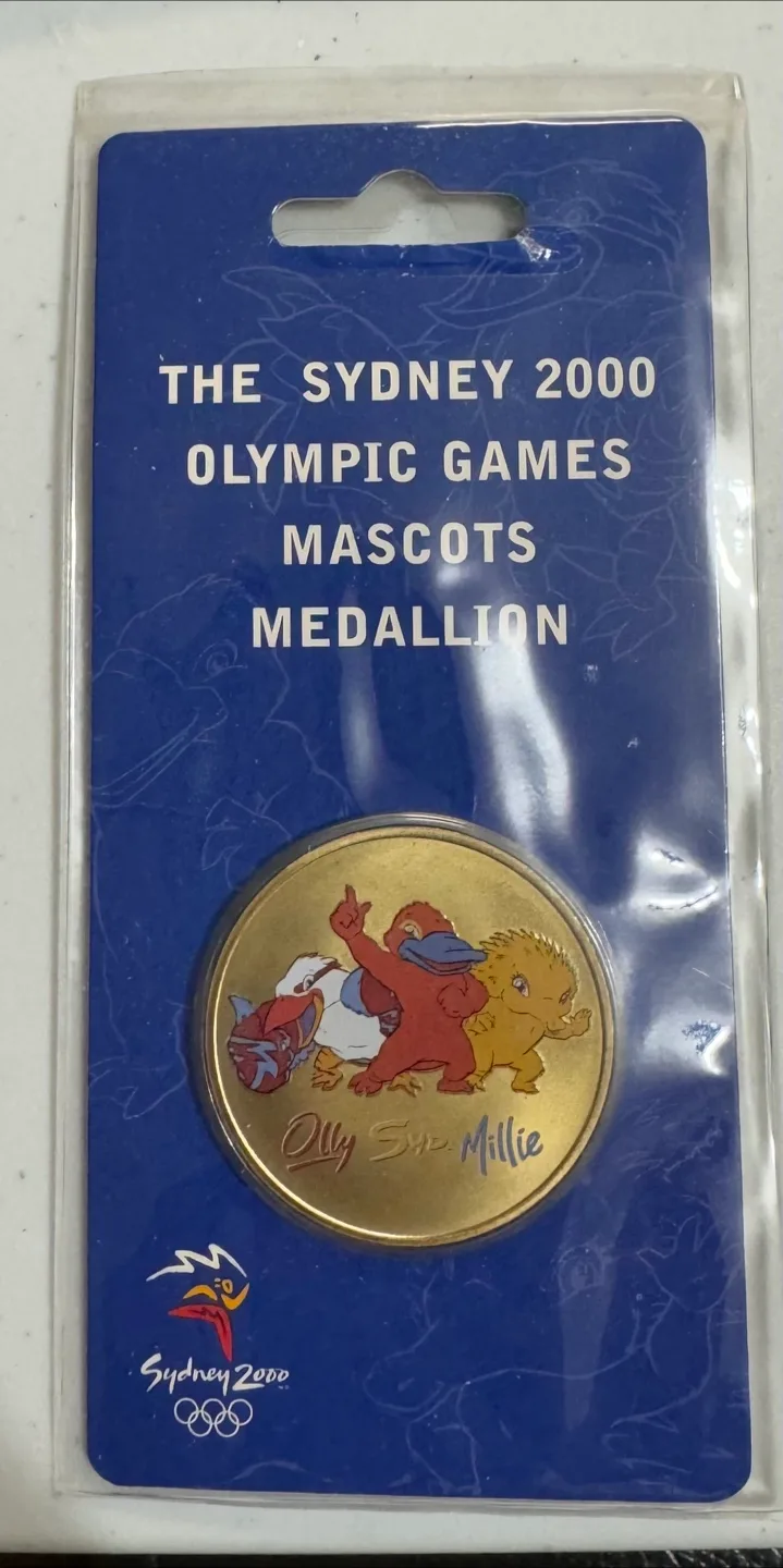 🇨🇦Sydney 2000 Olympic Games Mascots Medallion thumbnail