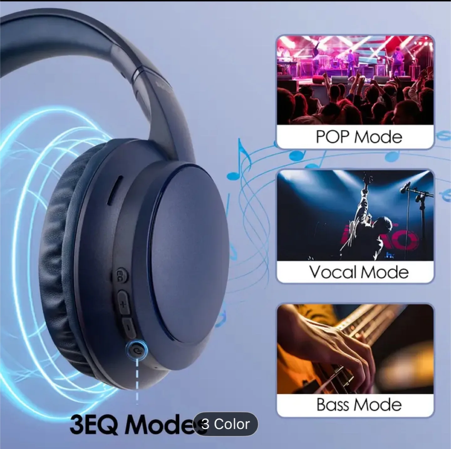 Siindoo JH-820 Wireless Headphones image indicator(5)