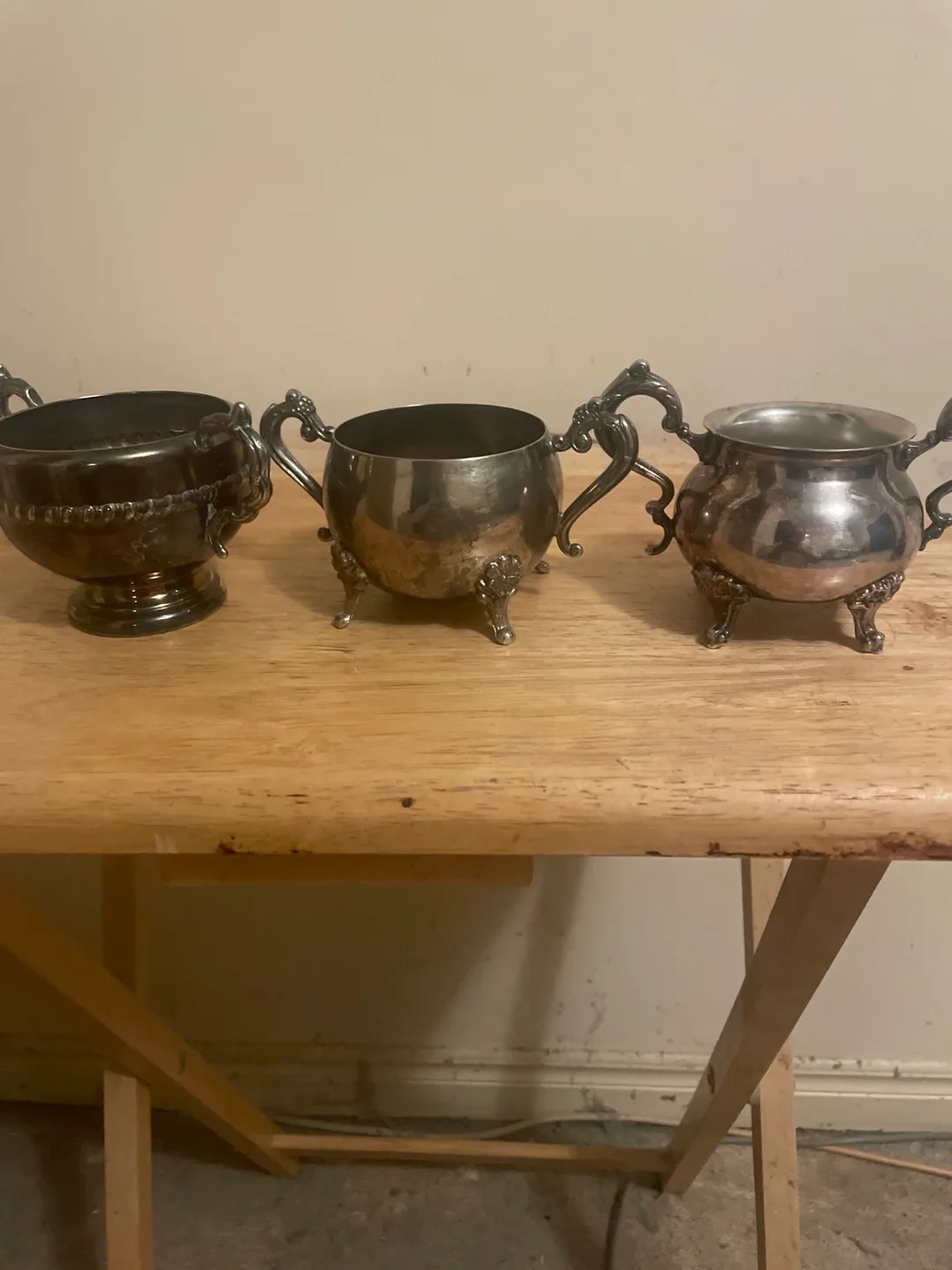 Vintage Silver Sugar Bowl thumbnail
