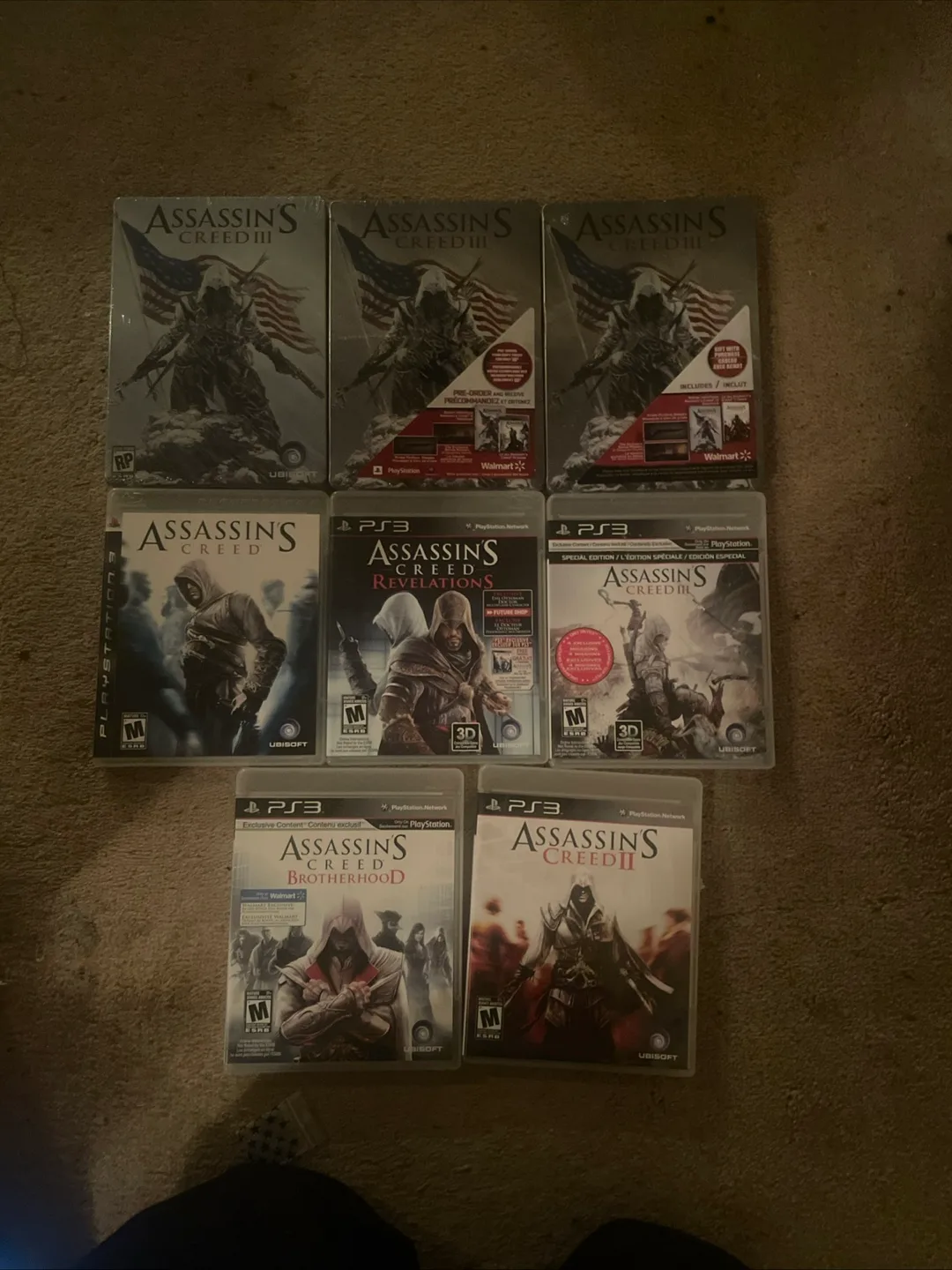Assassin's Creed PS3 Game Lot thumbnail
