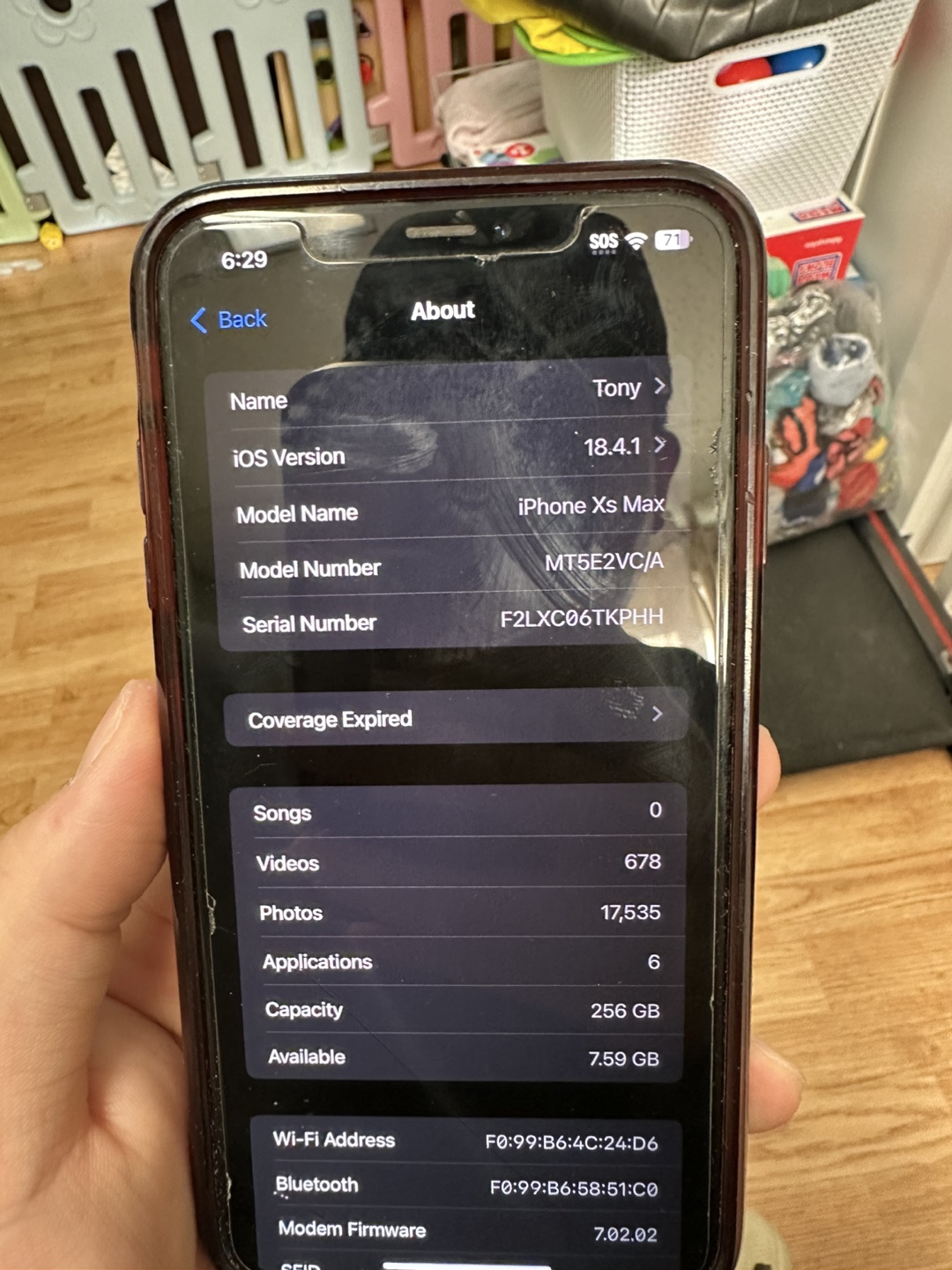 iPhone Xs Max - Silver - 256gb - photo 2