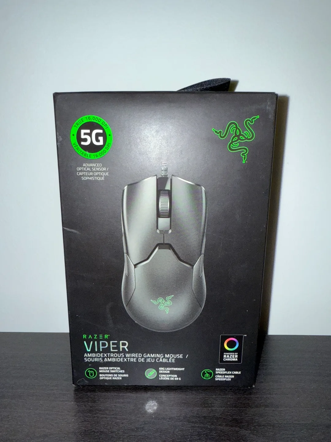 Razer Viper Ambidextrous Wired Gaming Mouse - NEW thumbnail