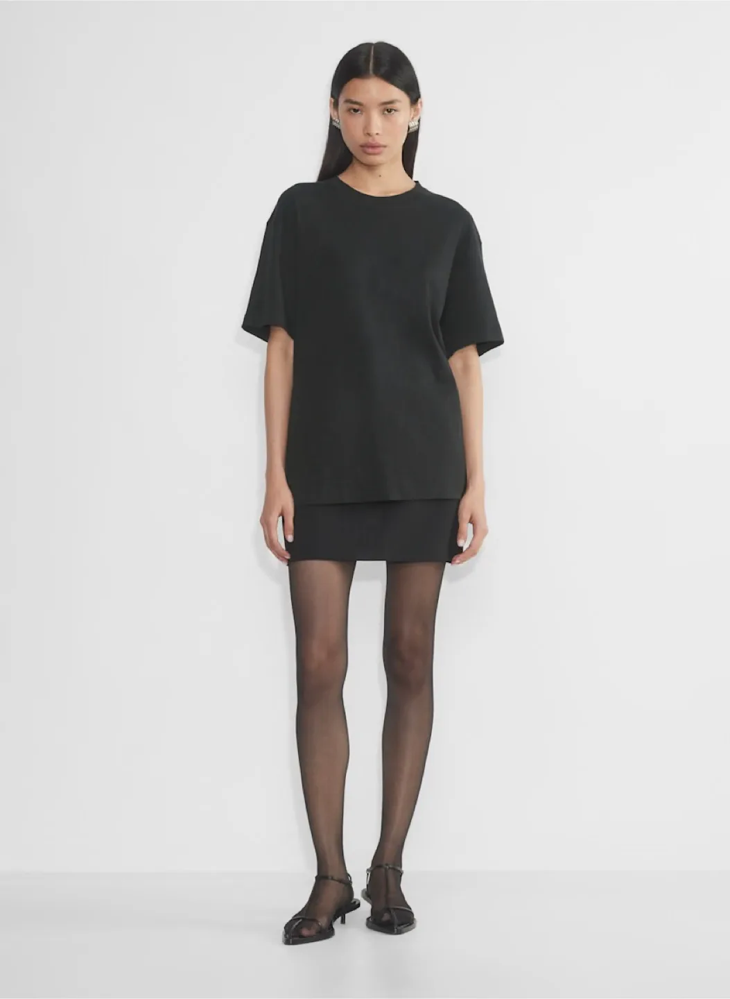 Aritzia Babaton Pegasus T-Shirt | Black image indicator(5)