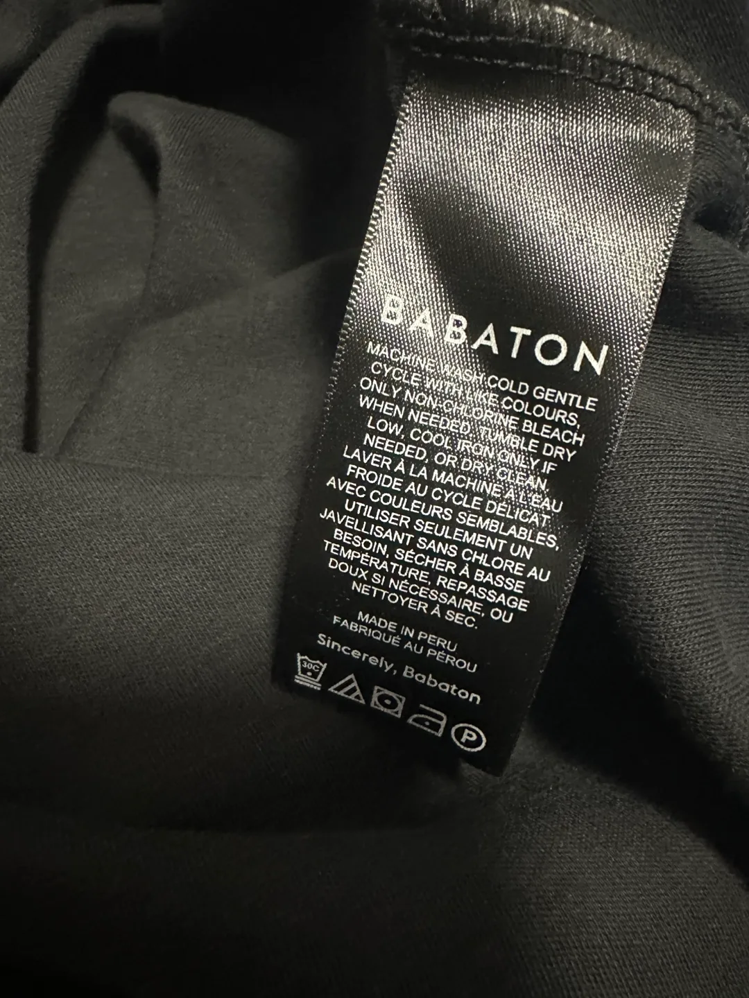 Aritzia Babaton Pegasus T-Shirt | Black image indicator(3)