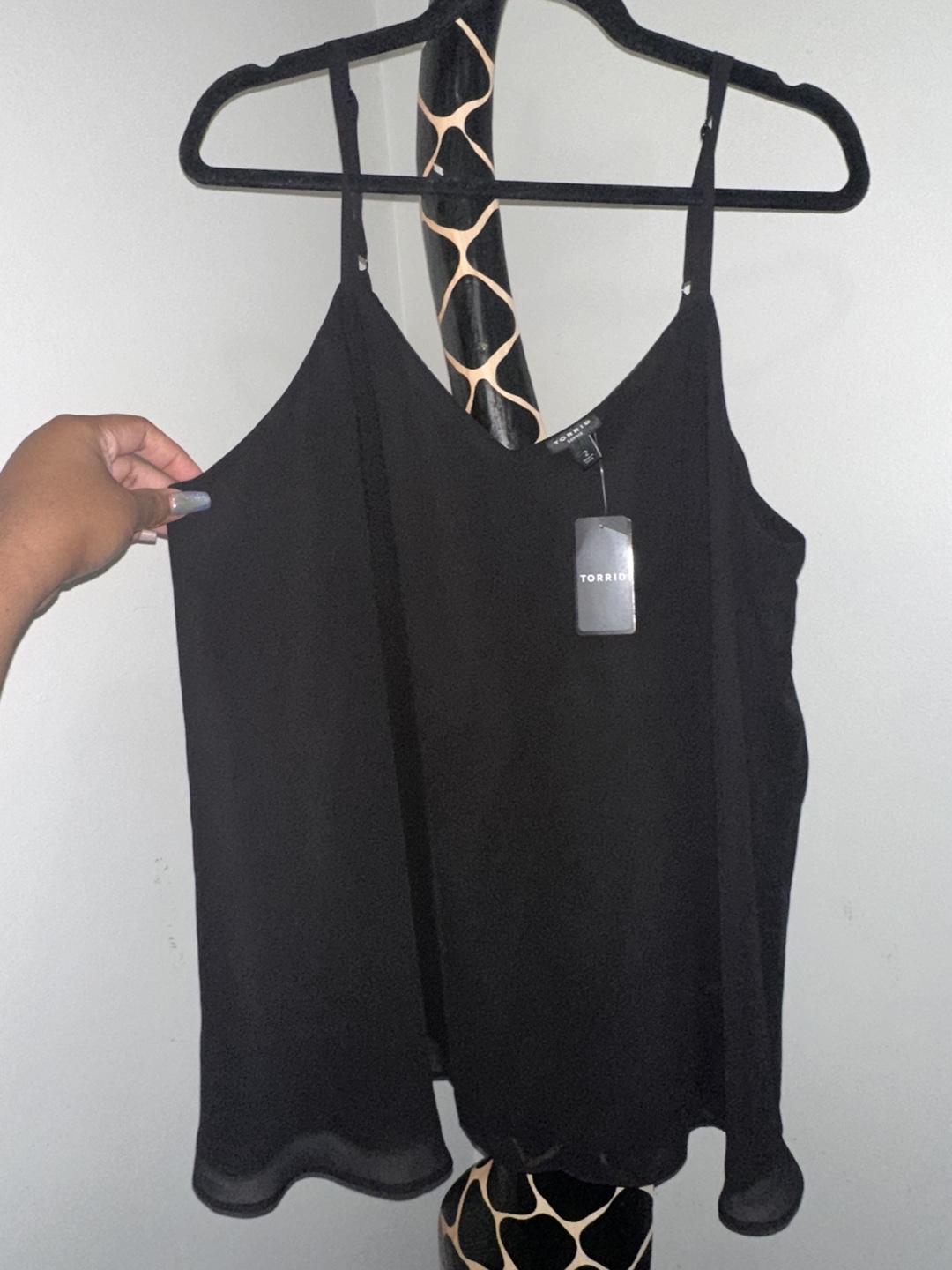 Plus size Torrid Chiffon Swing top size 2x