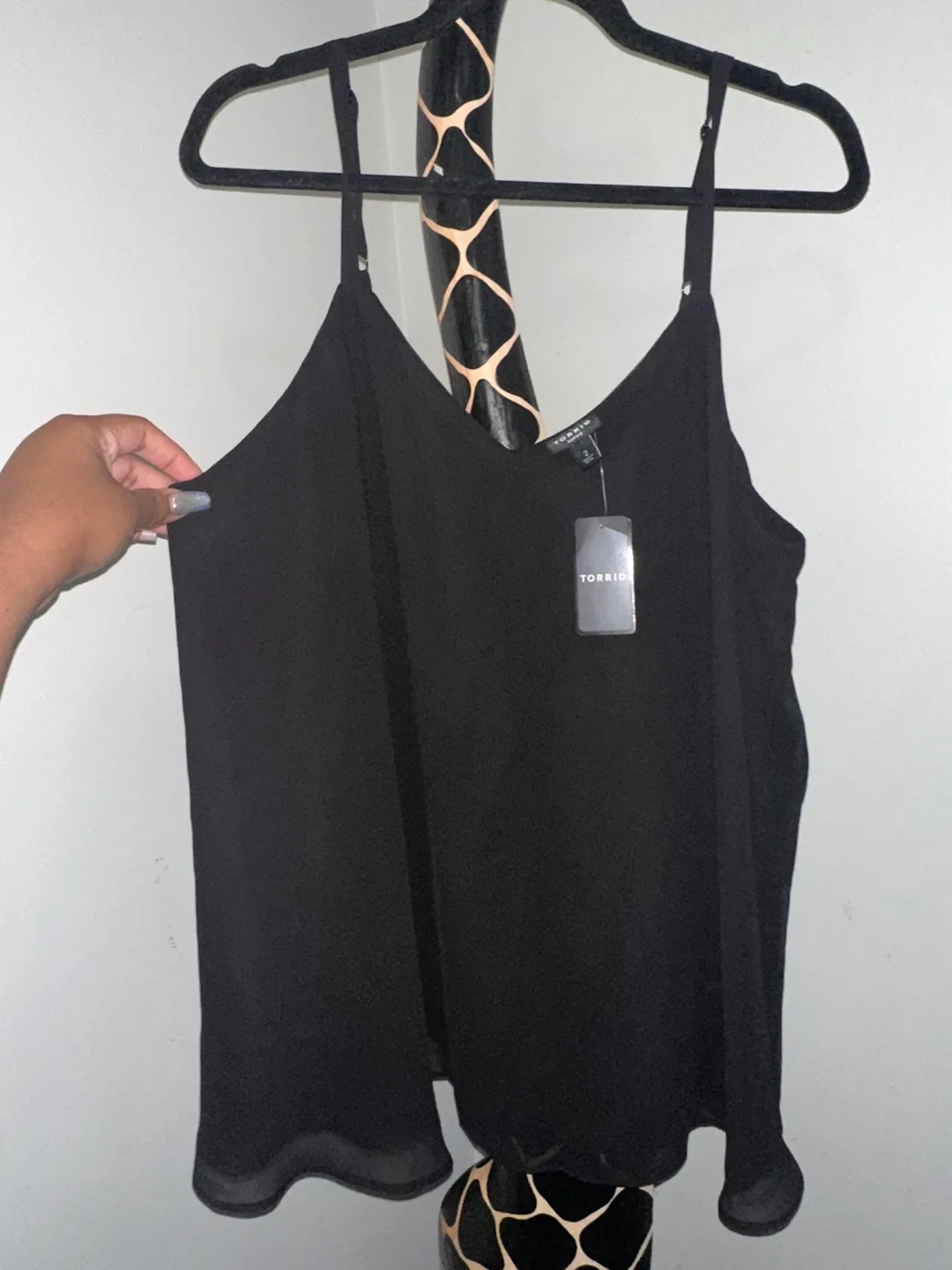 Plus size Torrid Chiffon Swing top size 2x thumbnail