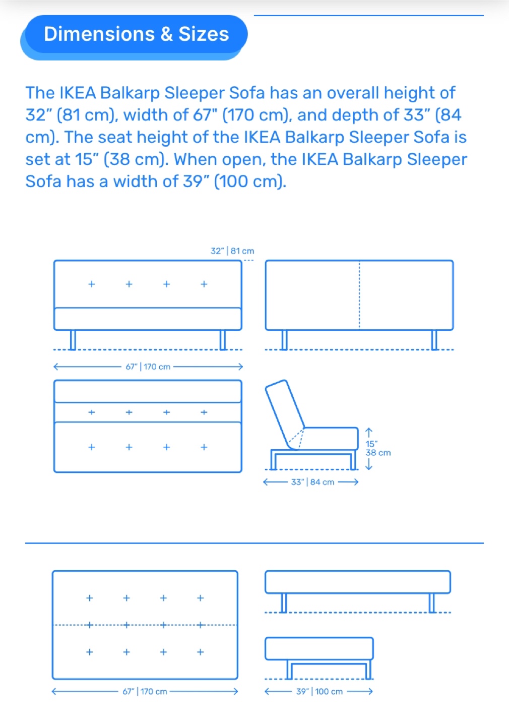 IKEA Ballard Sleeper Sofa Futon - Great Condition (CAN DELIVER) - photo 2