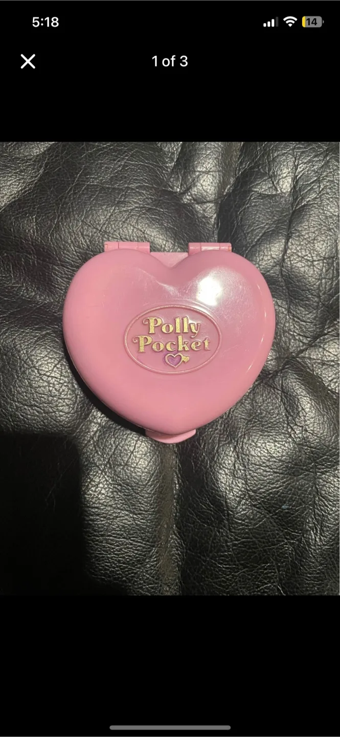 Polly Pocket Vintage 1989 Polly’s Pink Country Cottage thumbnail