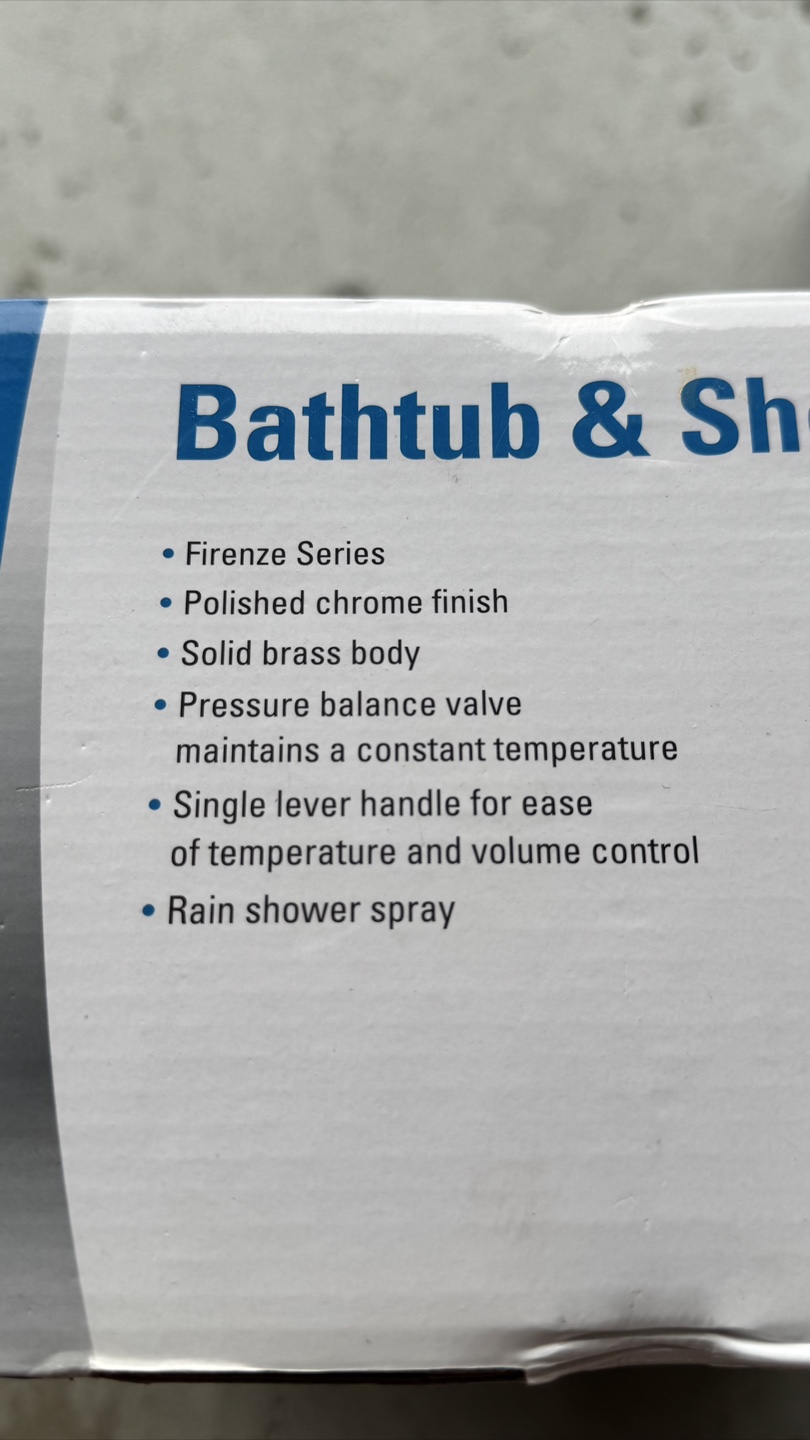 Uberhaus Bathtub & Shower Faucet - New in Box! - photo 3