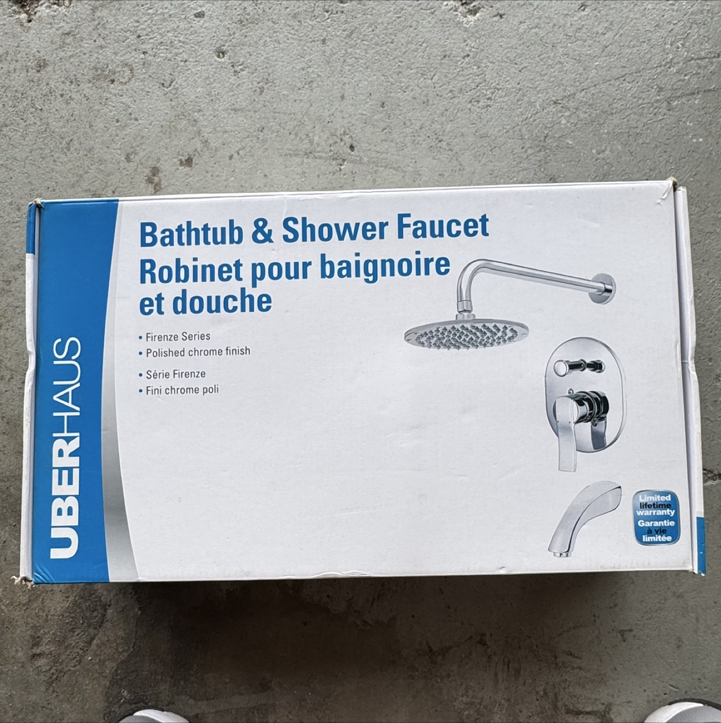 Uberhaus Bathtub & Shower Faucet - New in Box!