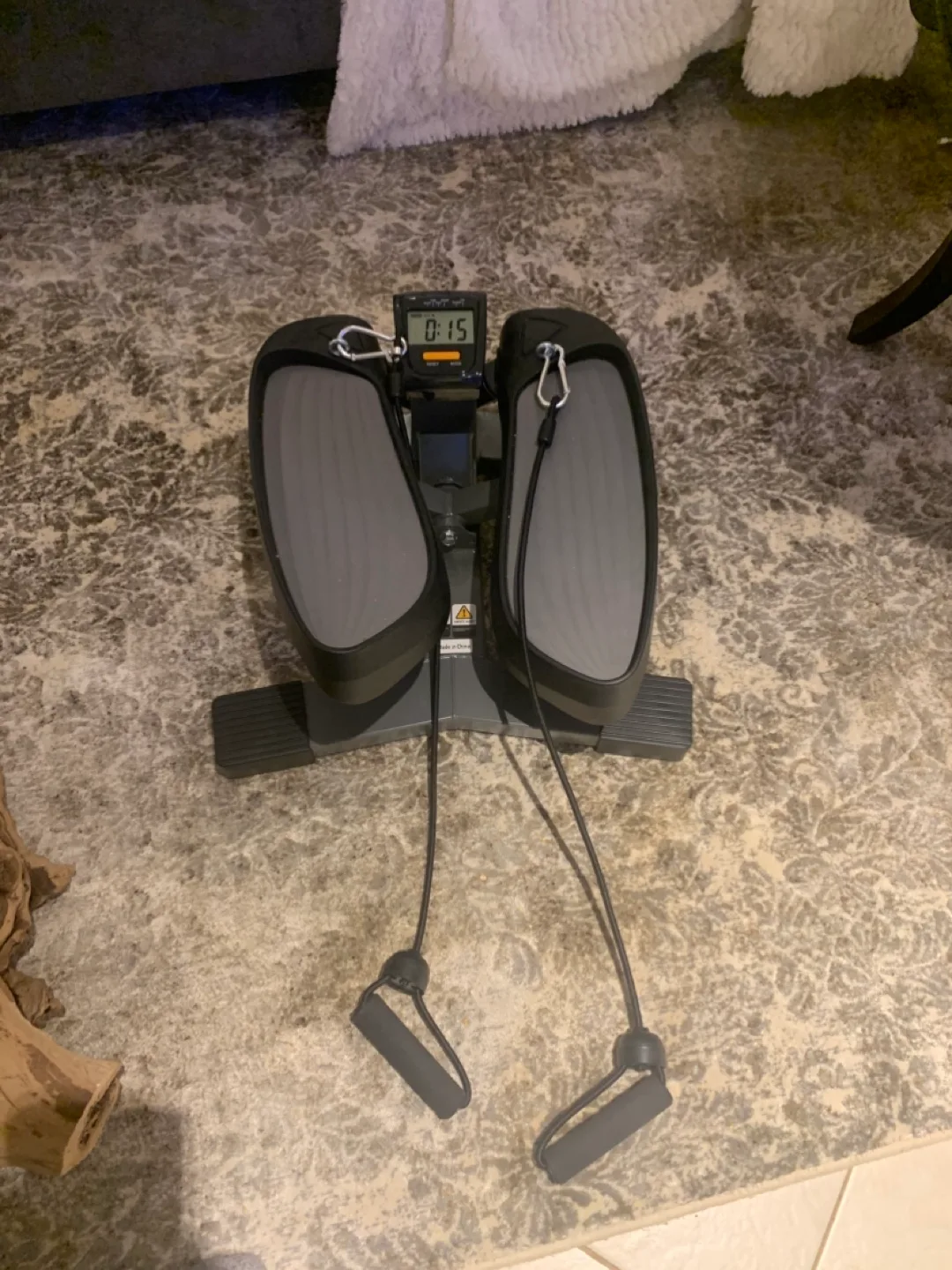 Sportsroyals Mini Stair Stepper with Resistance Band image indicator(4)