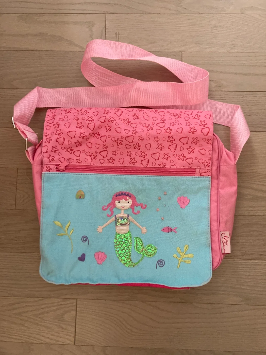 🇨🇦🍁Pink Mermaid Messenger Bag thumbnail