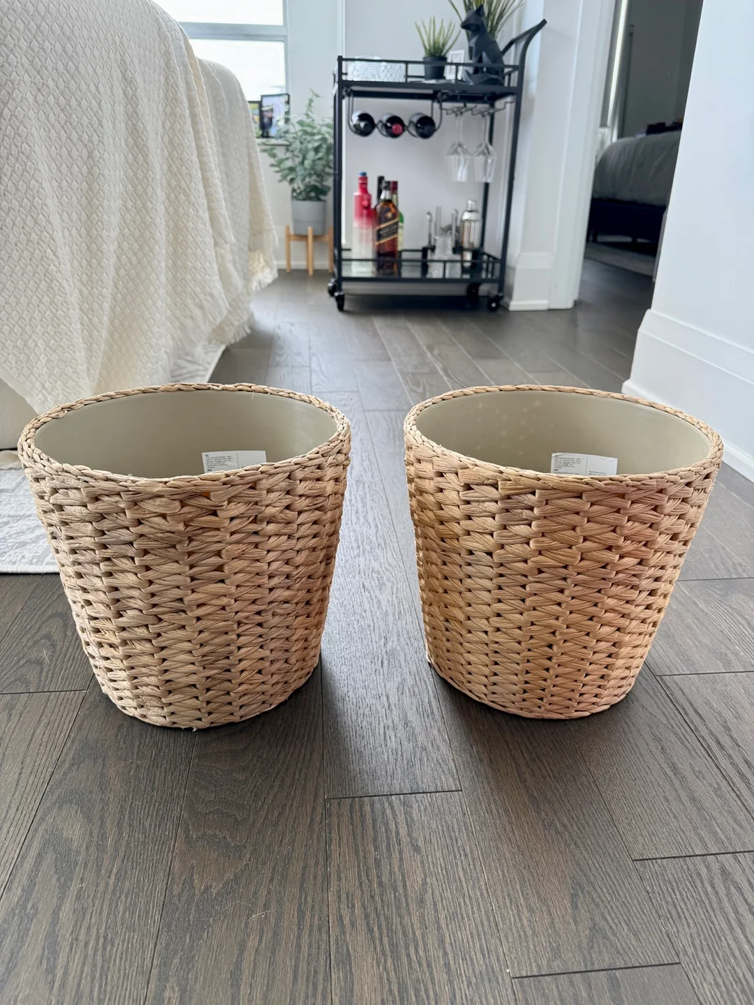 2 x IKEA FRIDFULL Water Hyacinth Plant Pot thumbnail