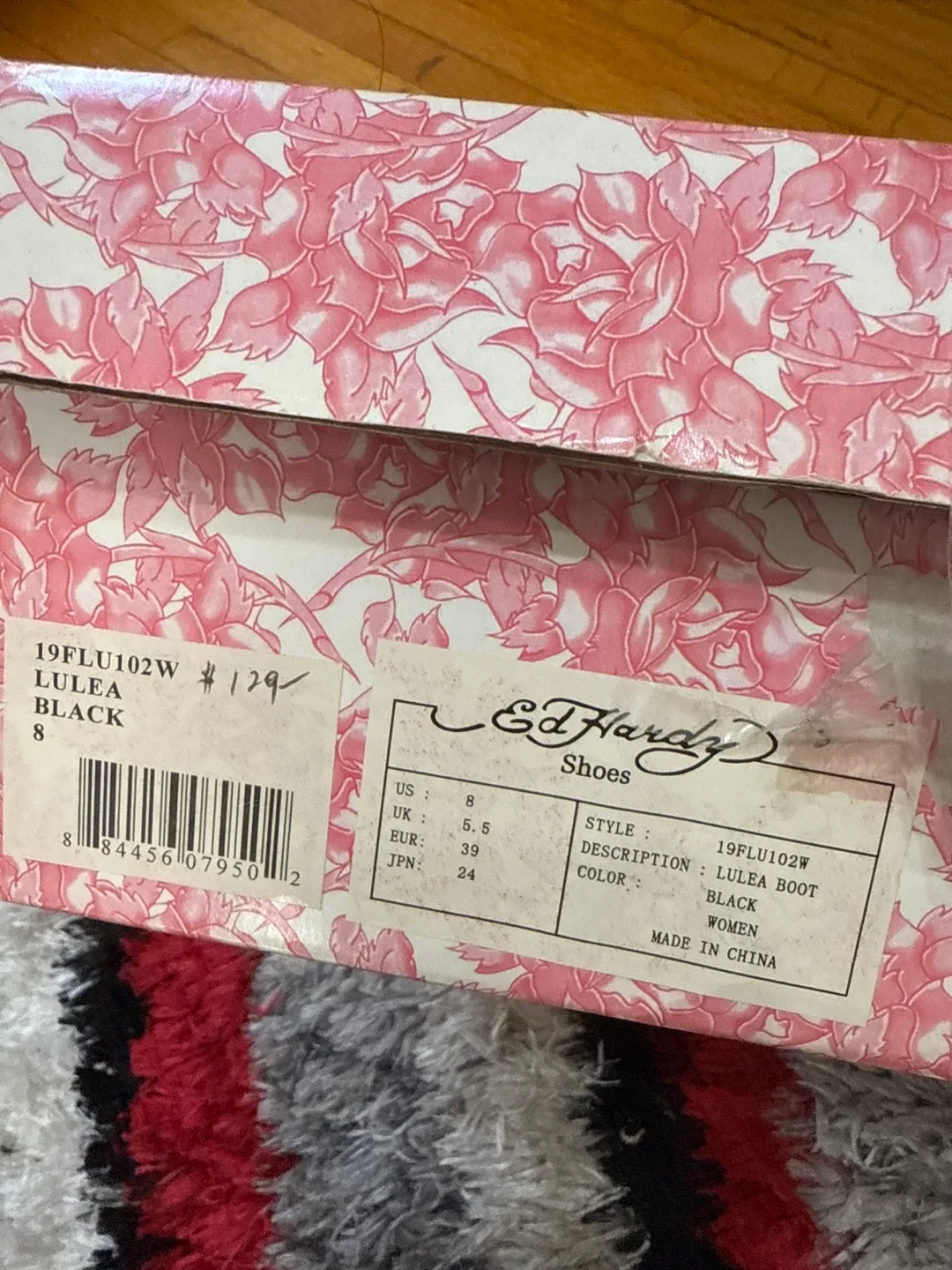 Ed Hardy Lulea Black Boots US 8 image indicator(4)