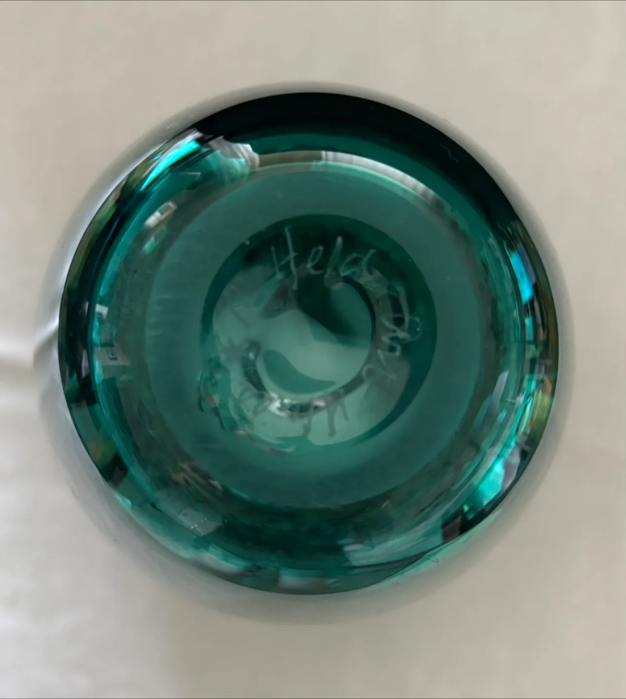 R. Held Art Glass Vase - signed image indicator(2)