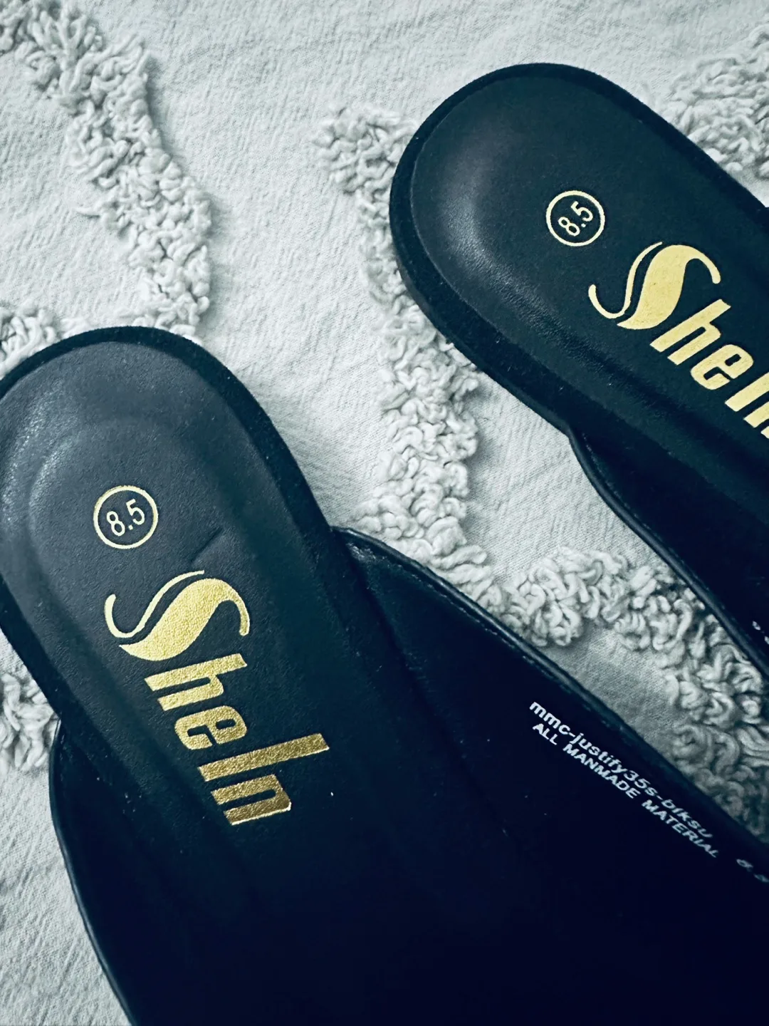 SheIn Black Mules - Size 8.5 image indicator(2)