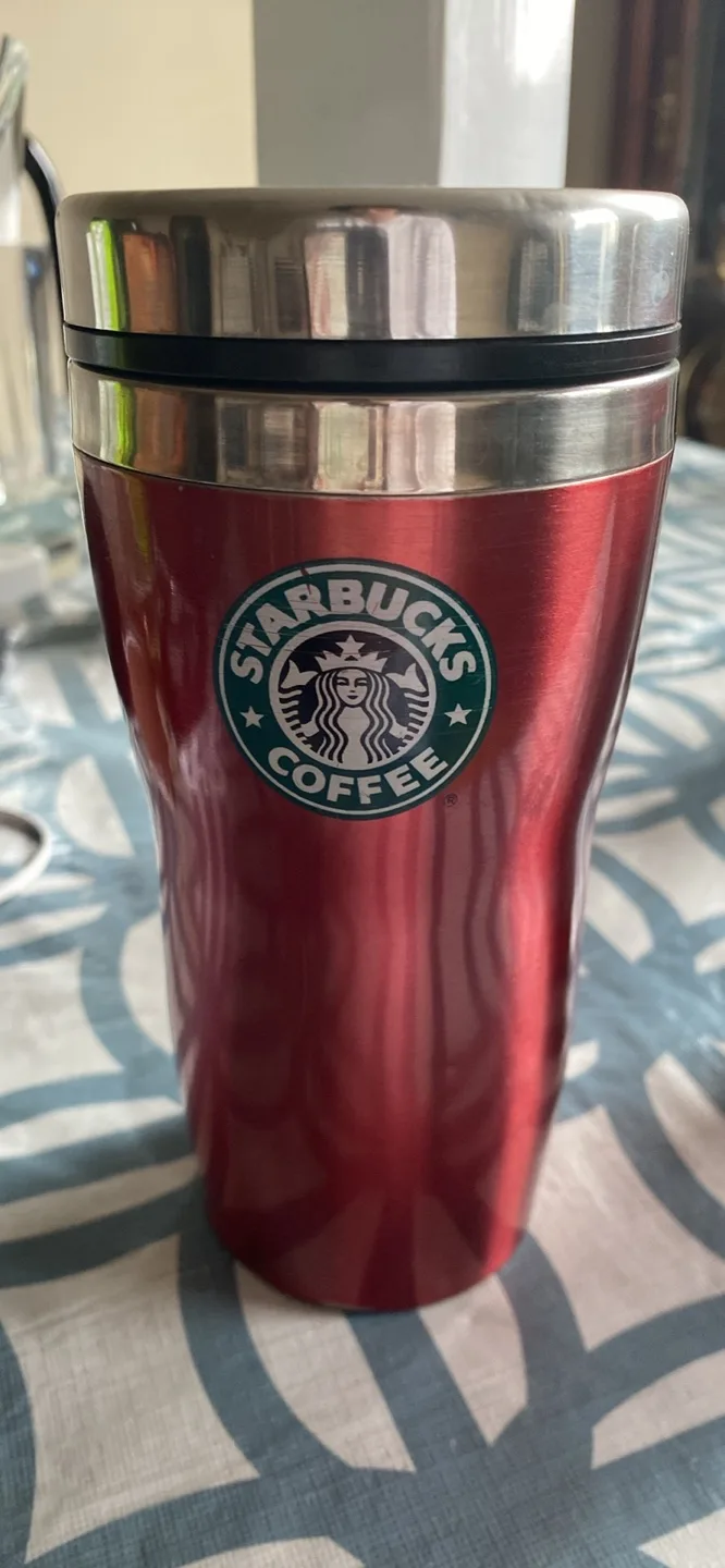 Starbucks Red Stainless Steel Tumbler thumbnail