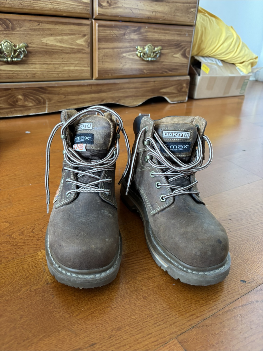 Dakota Max Brown Work Boots