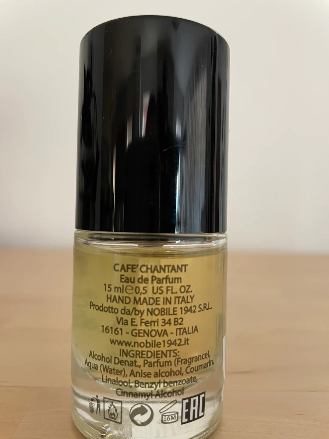 Nobile 1942 Café Chantant Eau de Parfum 15ml image indicator(2)