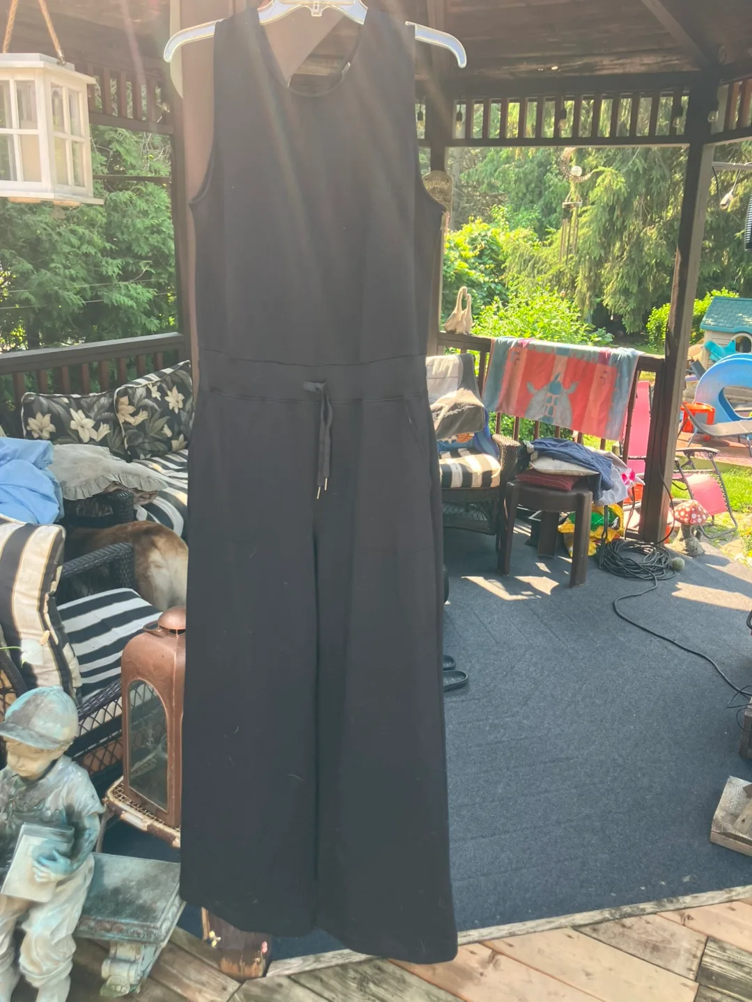 Spanx Airessentials Jumpsuit - Very Black, Size L thumbnail