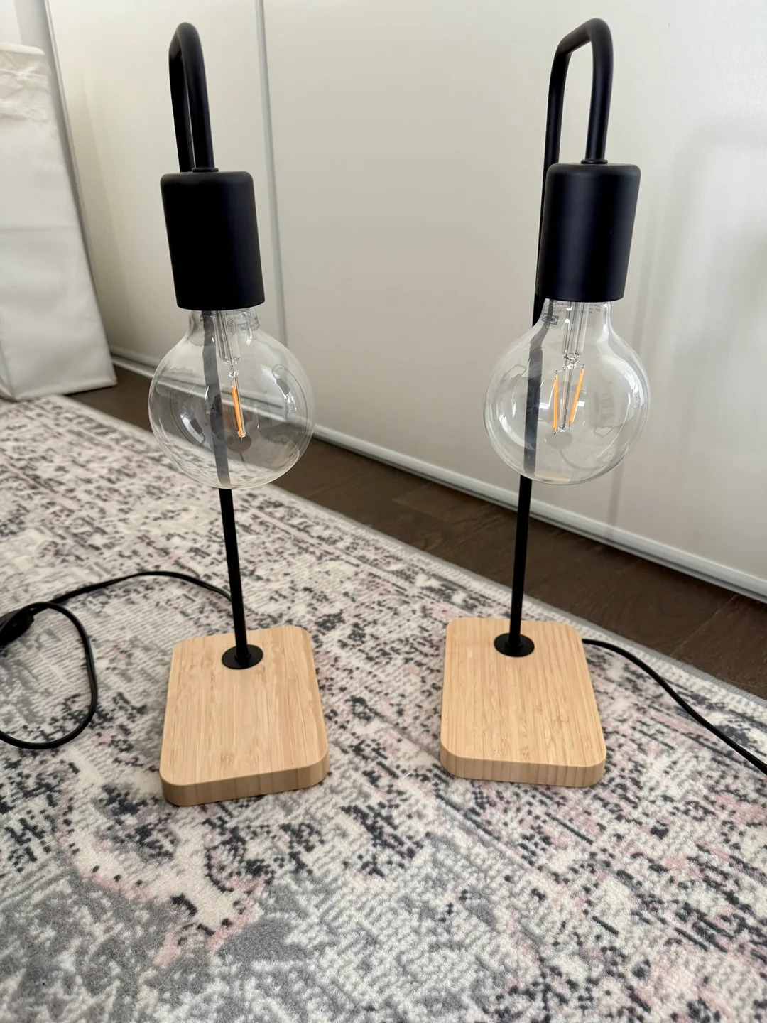 2 × IKEA TVÄRHAND Table Lamps thumbnail