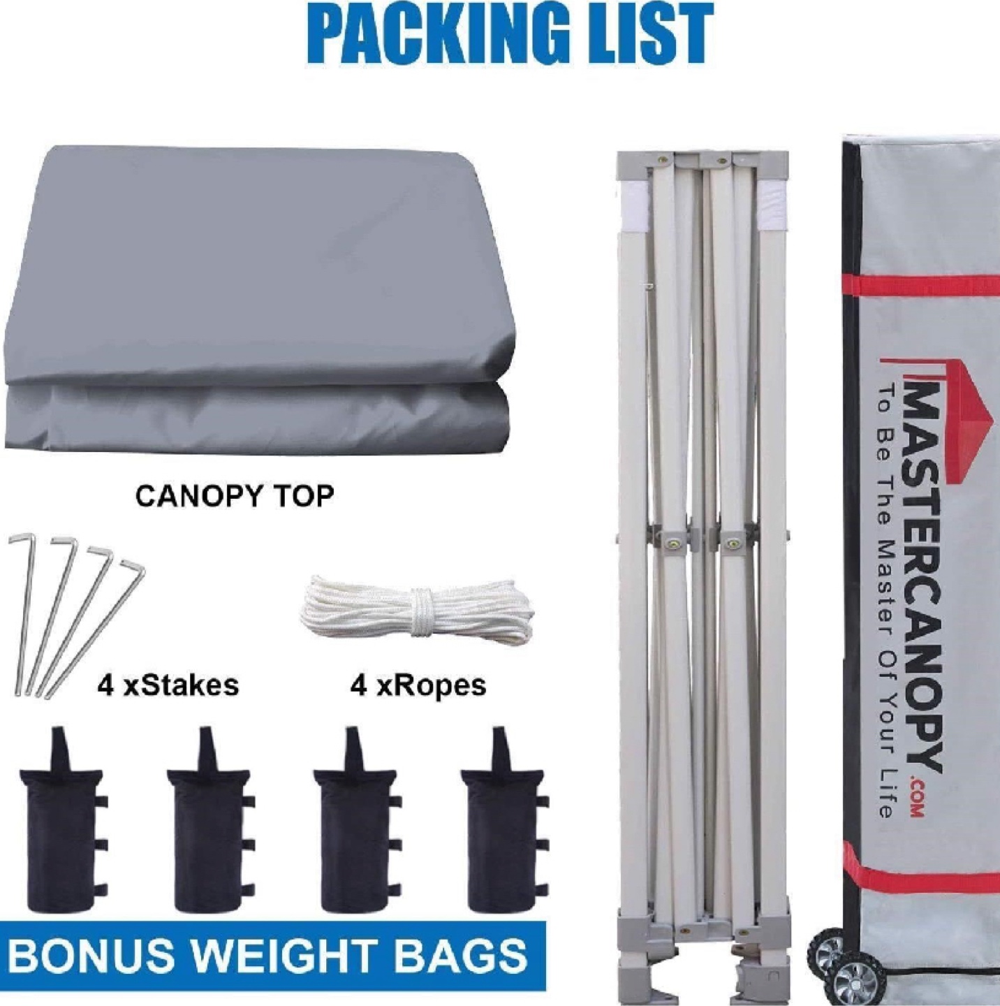 MasterCanopy Pop-Up Canopy Tent - photo 2