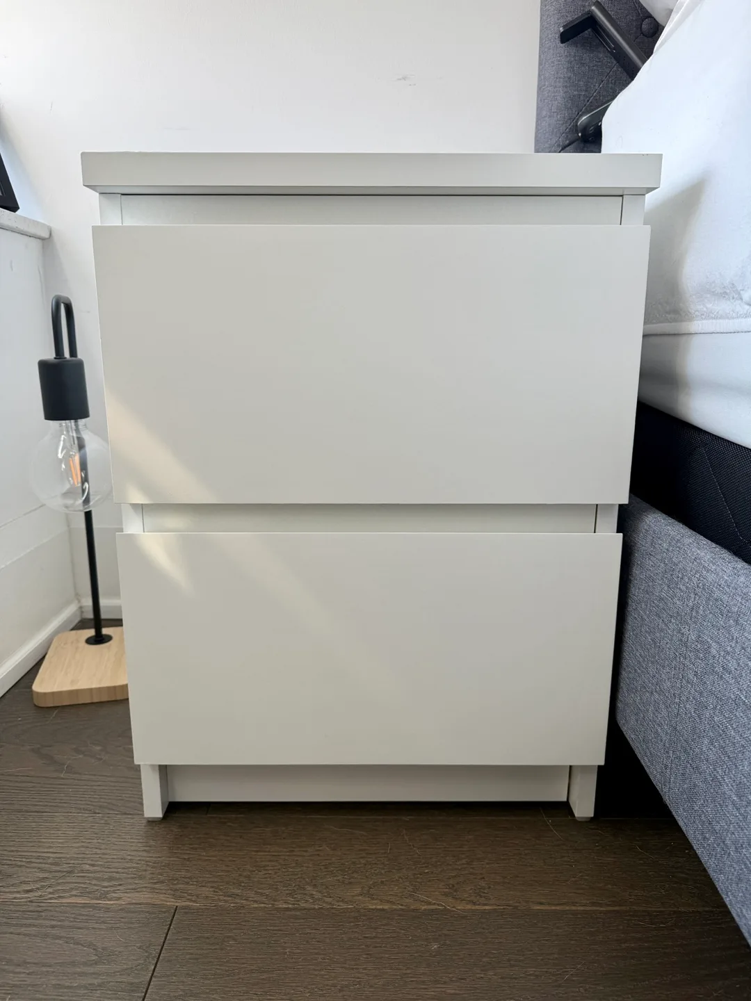 2 IKEA MALM 2‑Drawer Chests thumbnail