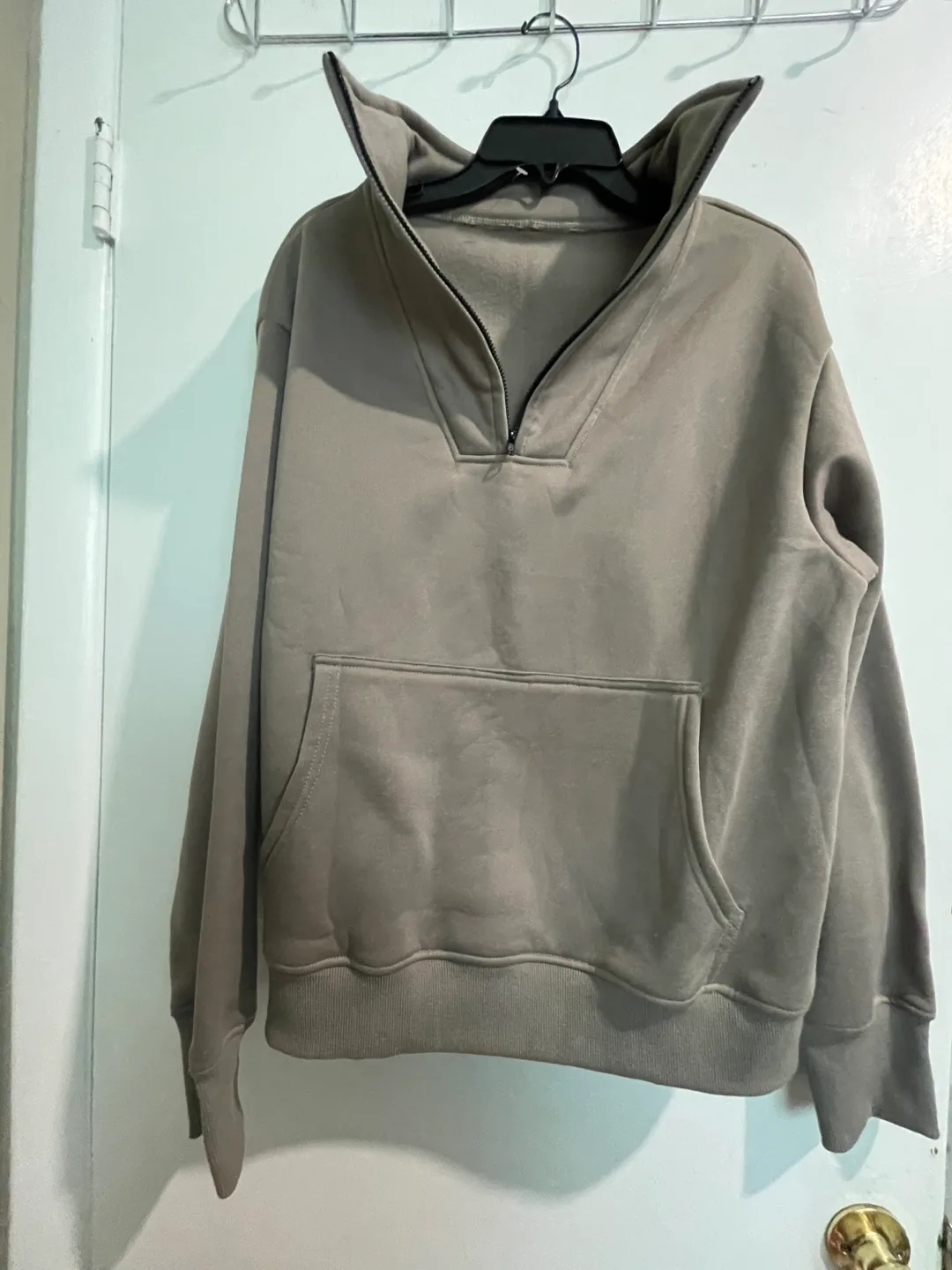BRAND NEW Half-Zip Pullover Sweatshirt - Medium thumbnail