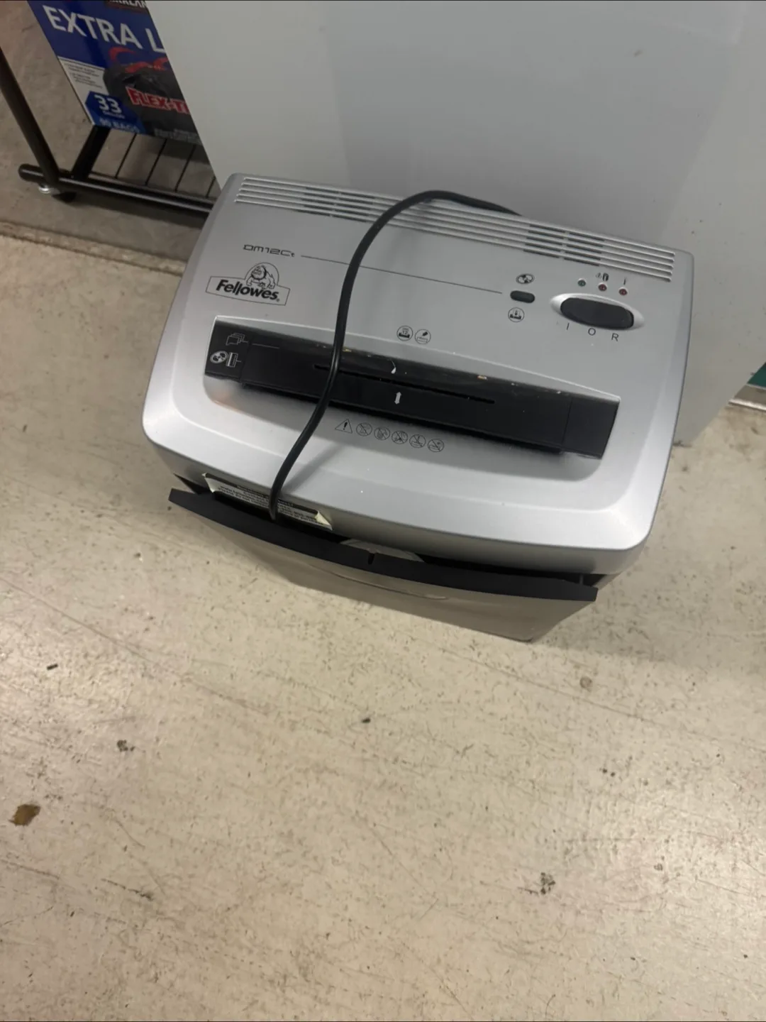 Fellowes DM12Ci Paper Shredder image indicator(2)