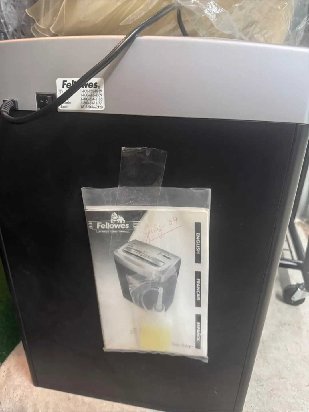 Fellowes DM12Ci Paper Shredder image indicator(5)