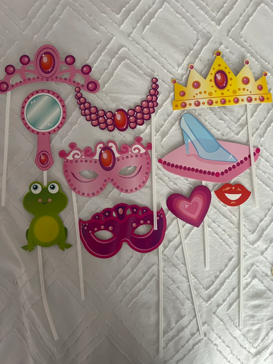 Princess Party Photo Booth Props - 10 Pieces thumbnail
