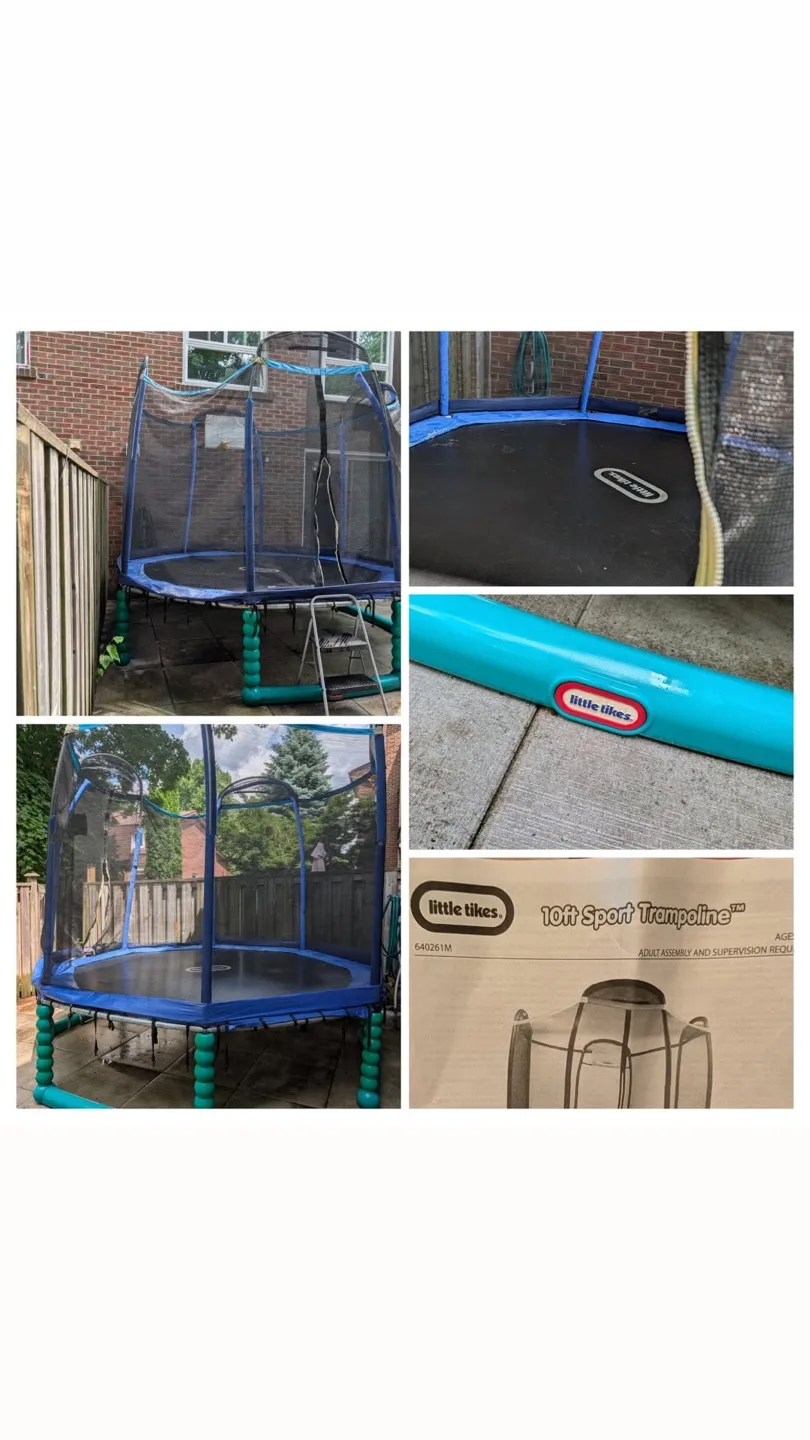 Little Tikes 10ft Sport Trampoline image indicator(5)