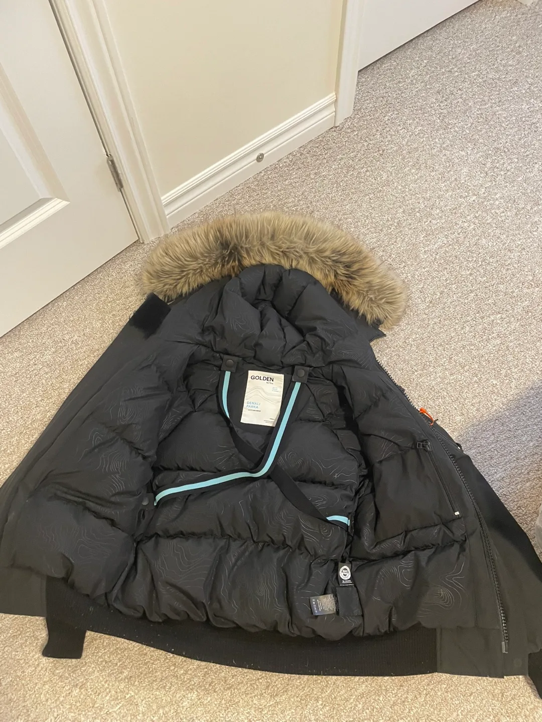 Golden Denali Parka - Black thumbnail