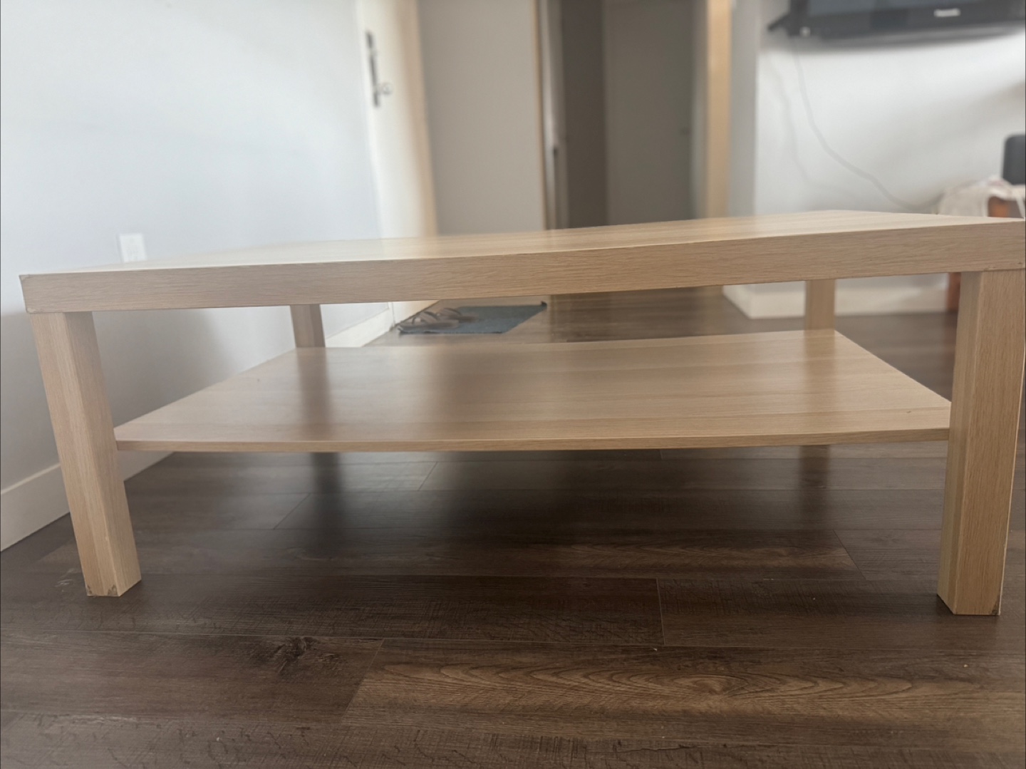 IKEA Lack Wood Coffee Table with Shelf - photo 3