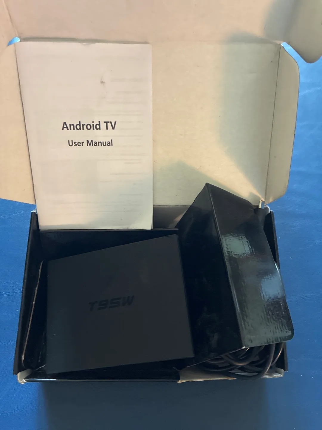 T95W Android TV Box - Like New! thumbnail