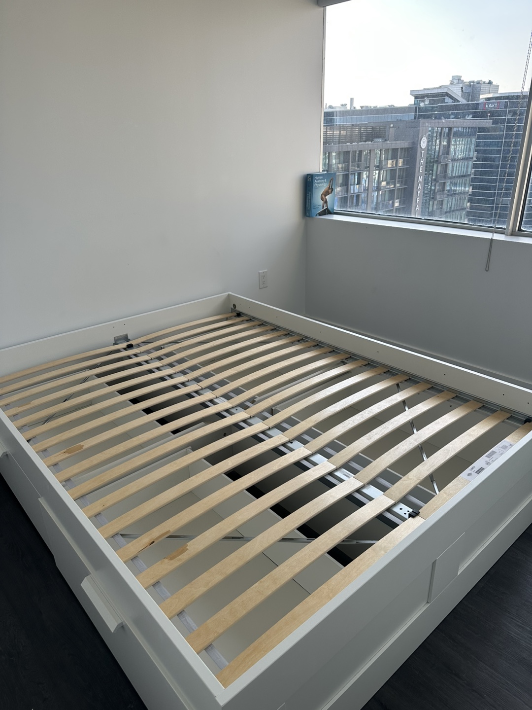 Ikea bed frame with 4 drawers and Mattress - photo 5