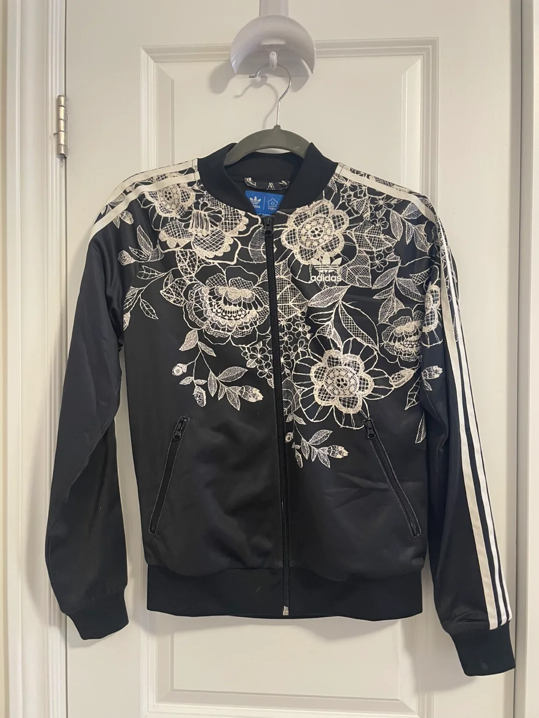 Adidas Farm Floral Track Jacket - XS thumbnail