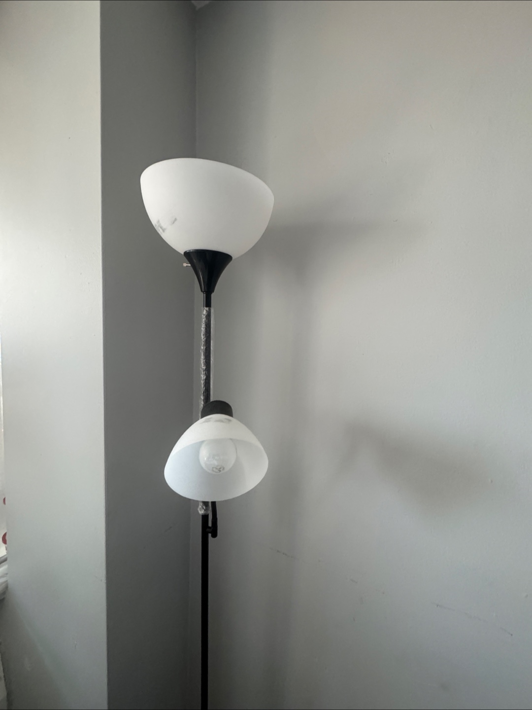 Floor and uplighter Modern Lamp - Black & White - photo 2
