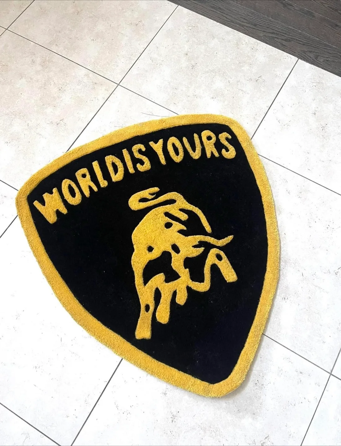Lamborghini Tufted Rug thumbnail