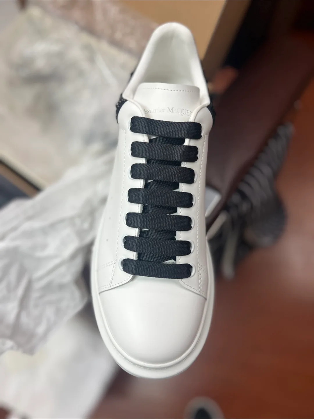 Alexander McQueen White Sneakers thumbnail