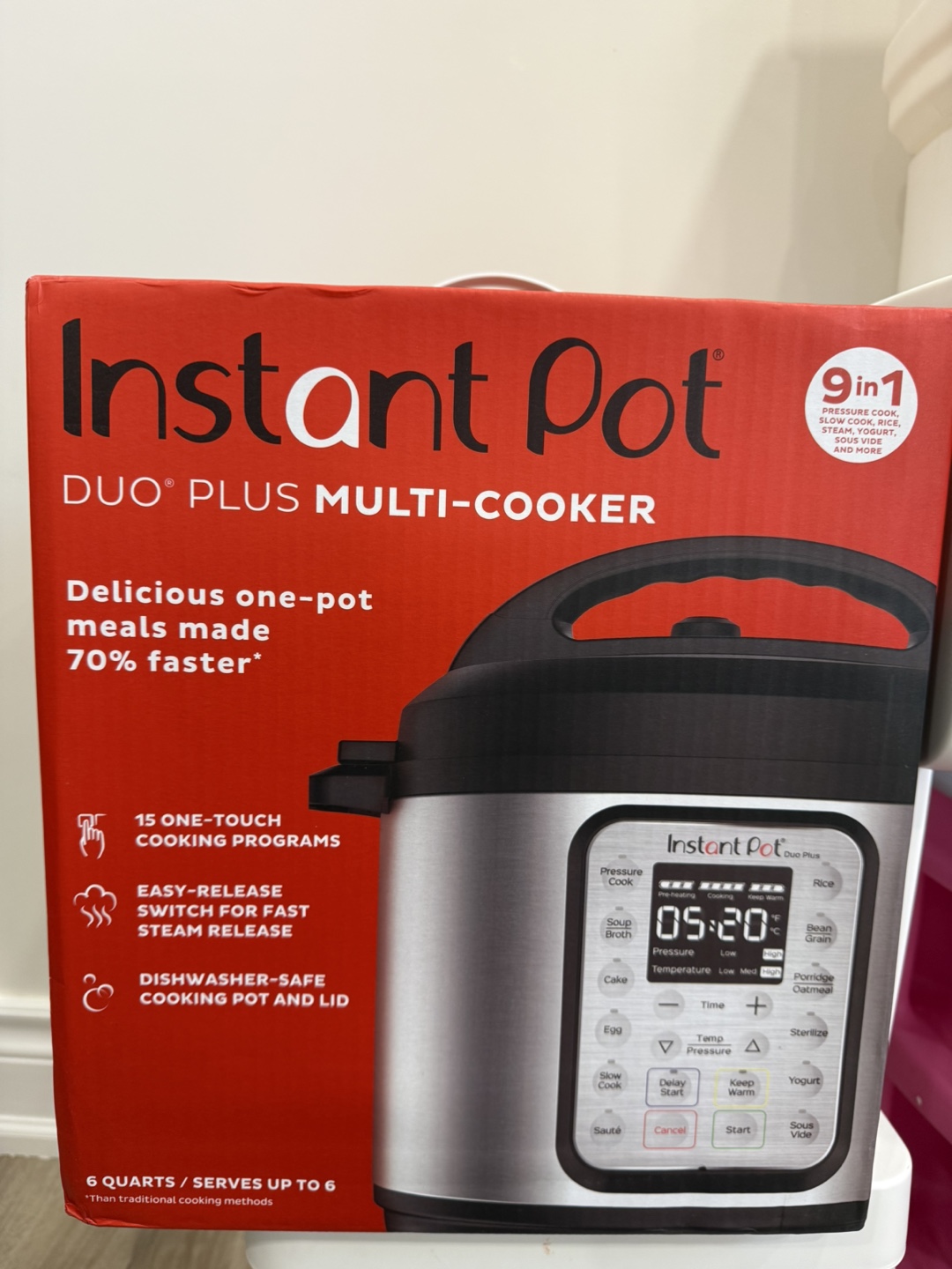 Instant Pot Duo Plus 6 Quart Multi-Cooker