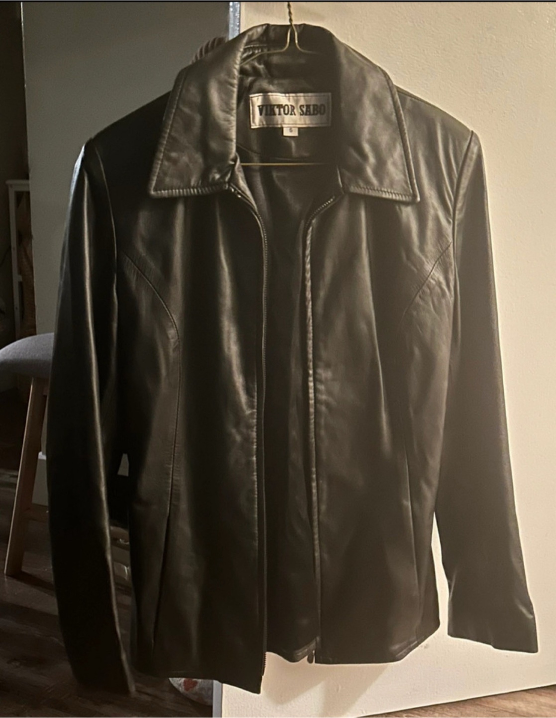 Viktor Sabo leather jacket