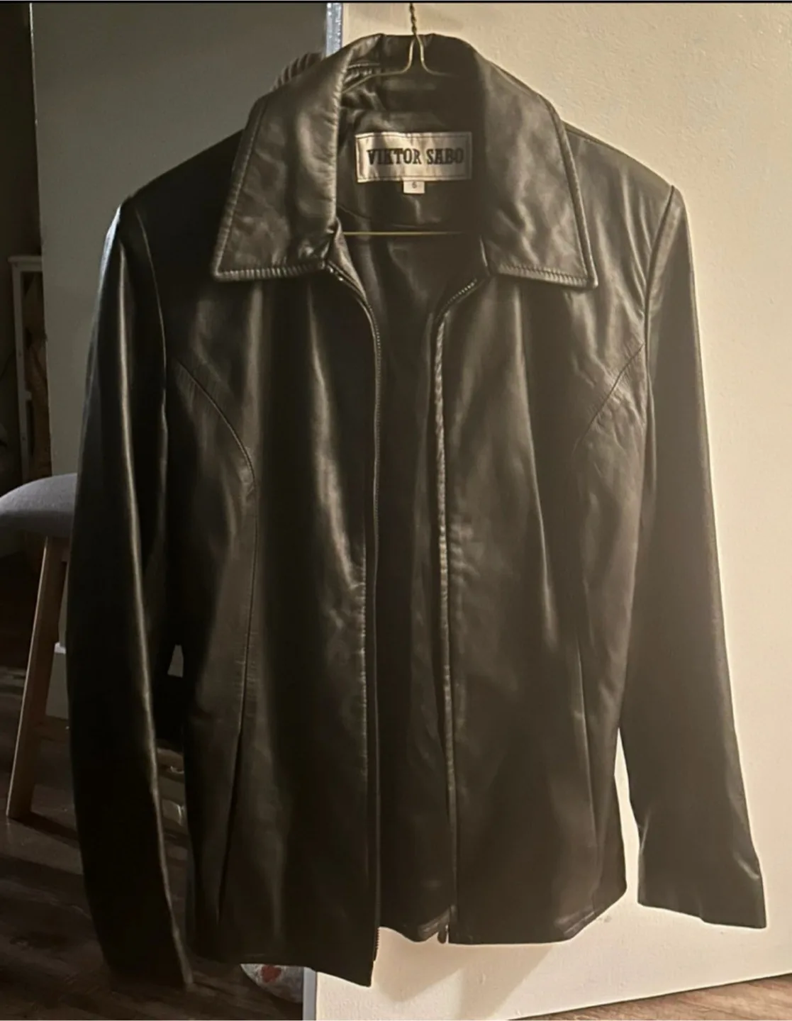 Viktor Sabo leather jacket thumbnail